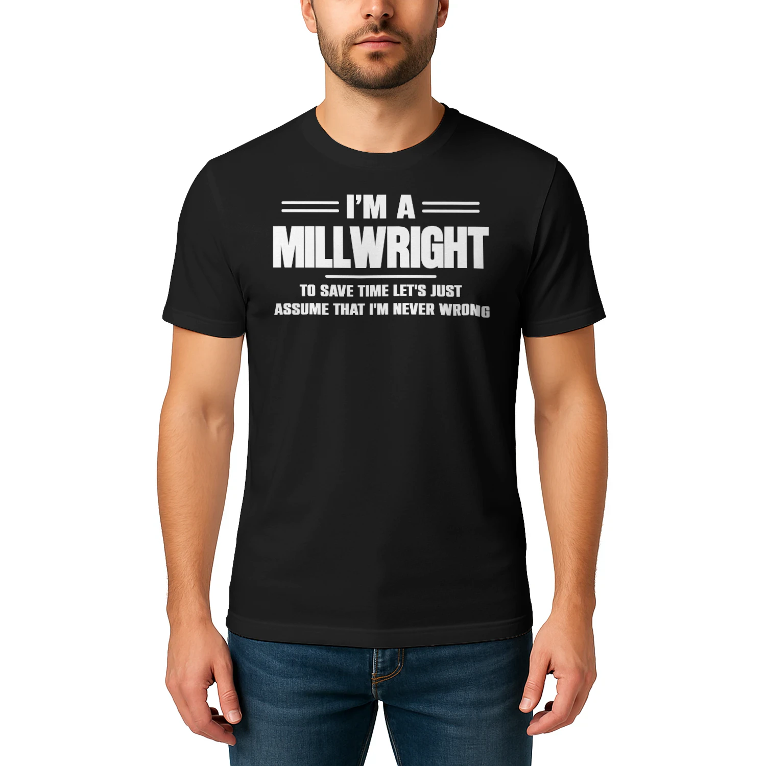 I AM A MILLWRIGHT - I AM NEVER WRONG
