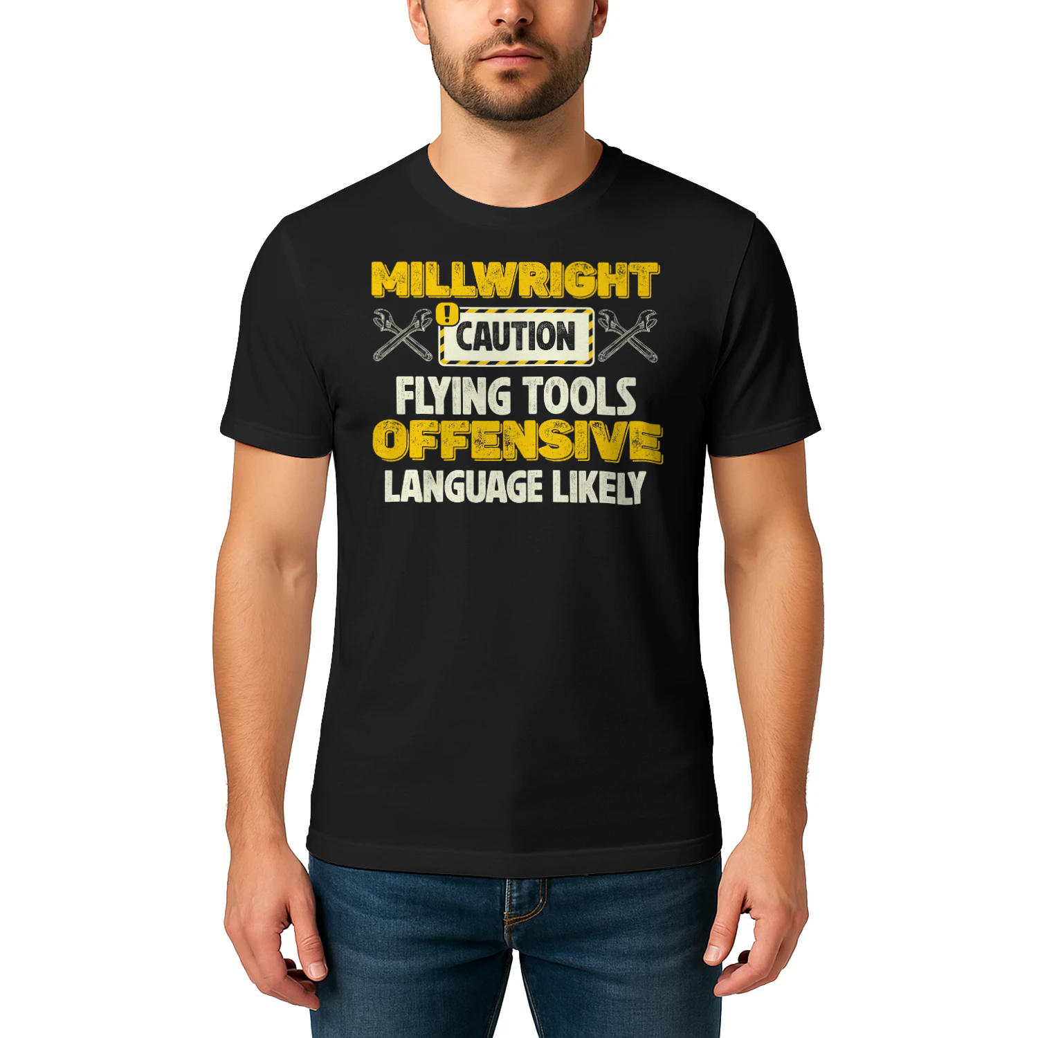 MILLWRIGHT - CAUTION FLYING TOOLS