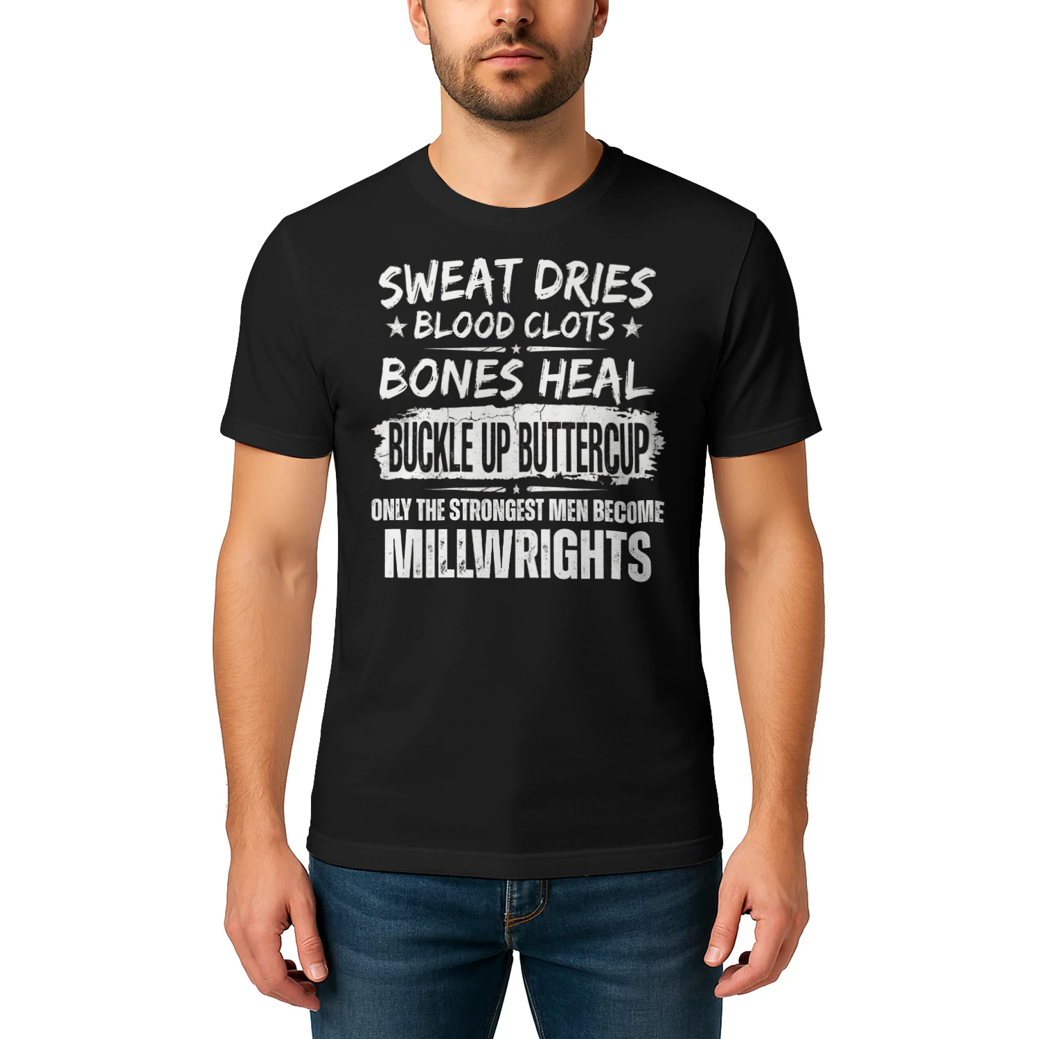 Only the strongest men become Millwrights