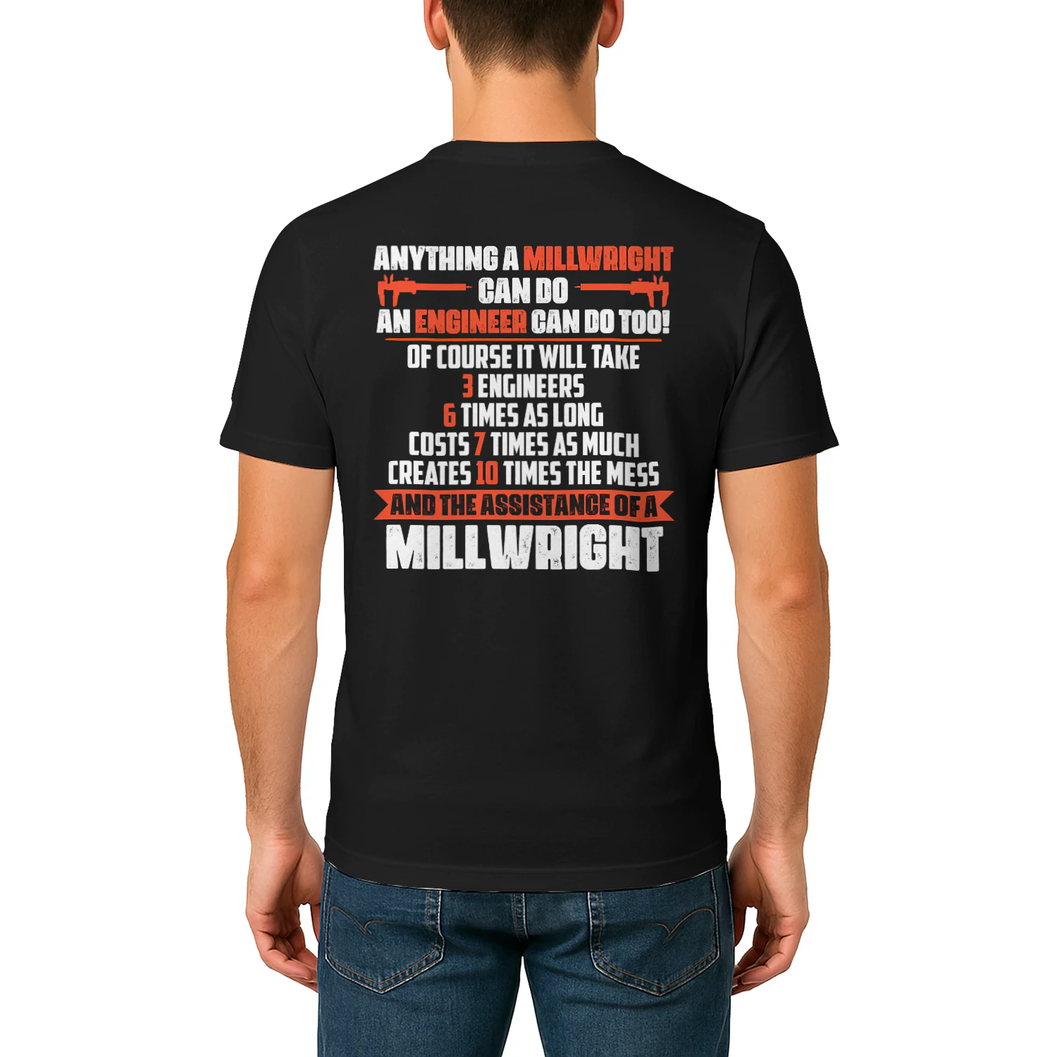 Anything a Millwright can do and engineer can do too