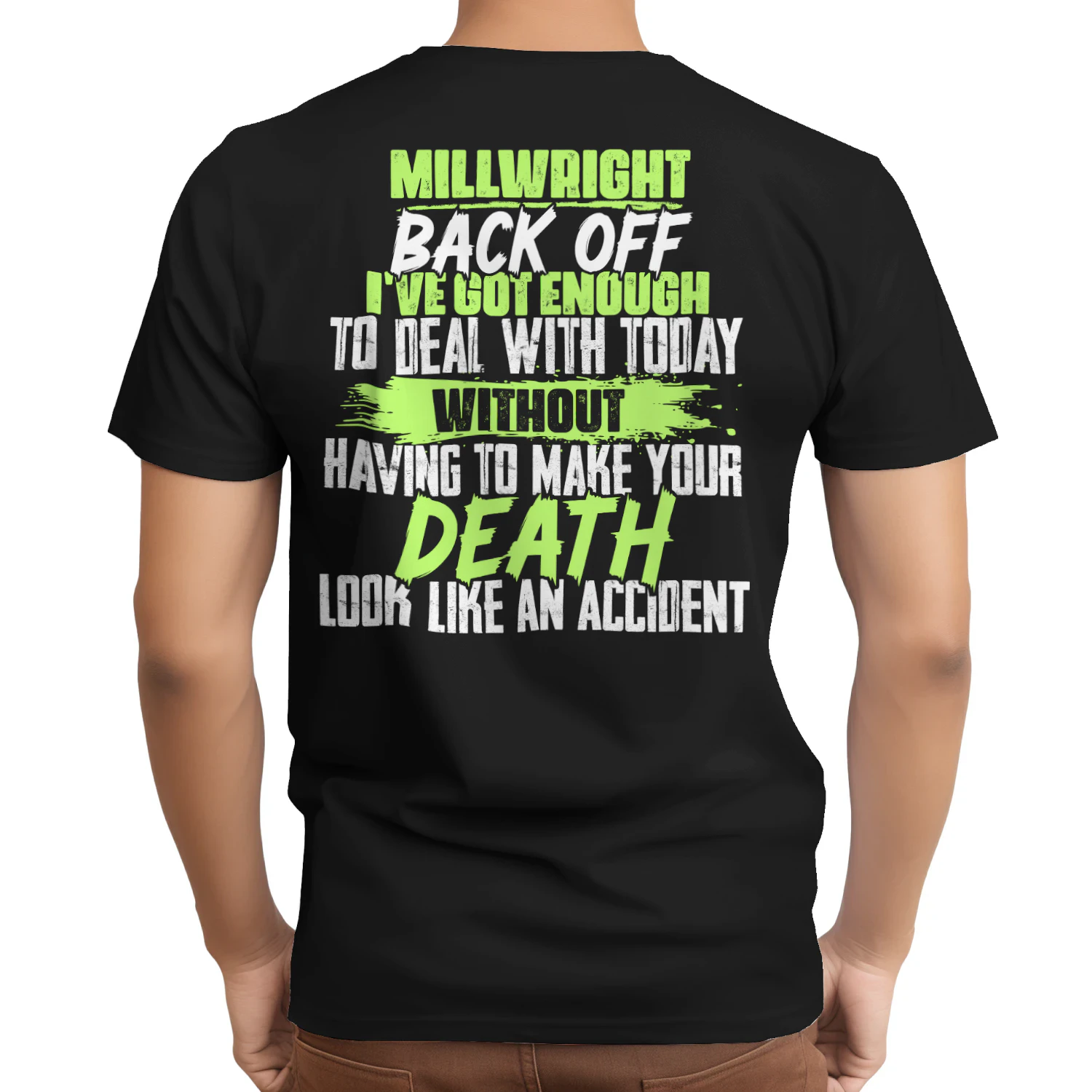 Millwright - Back Off Funny Sarcastic