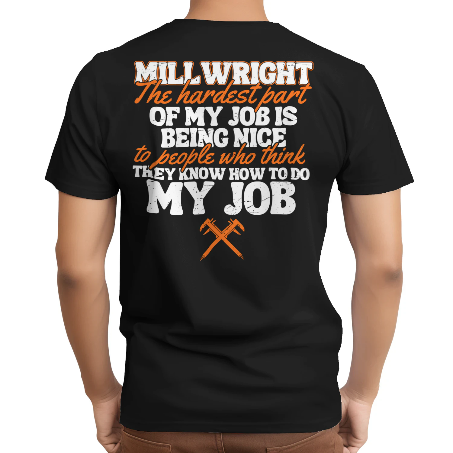 Only the strongest men become Millwrights