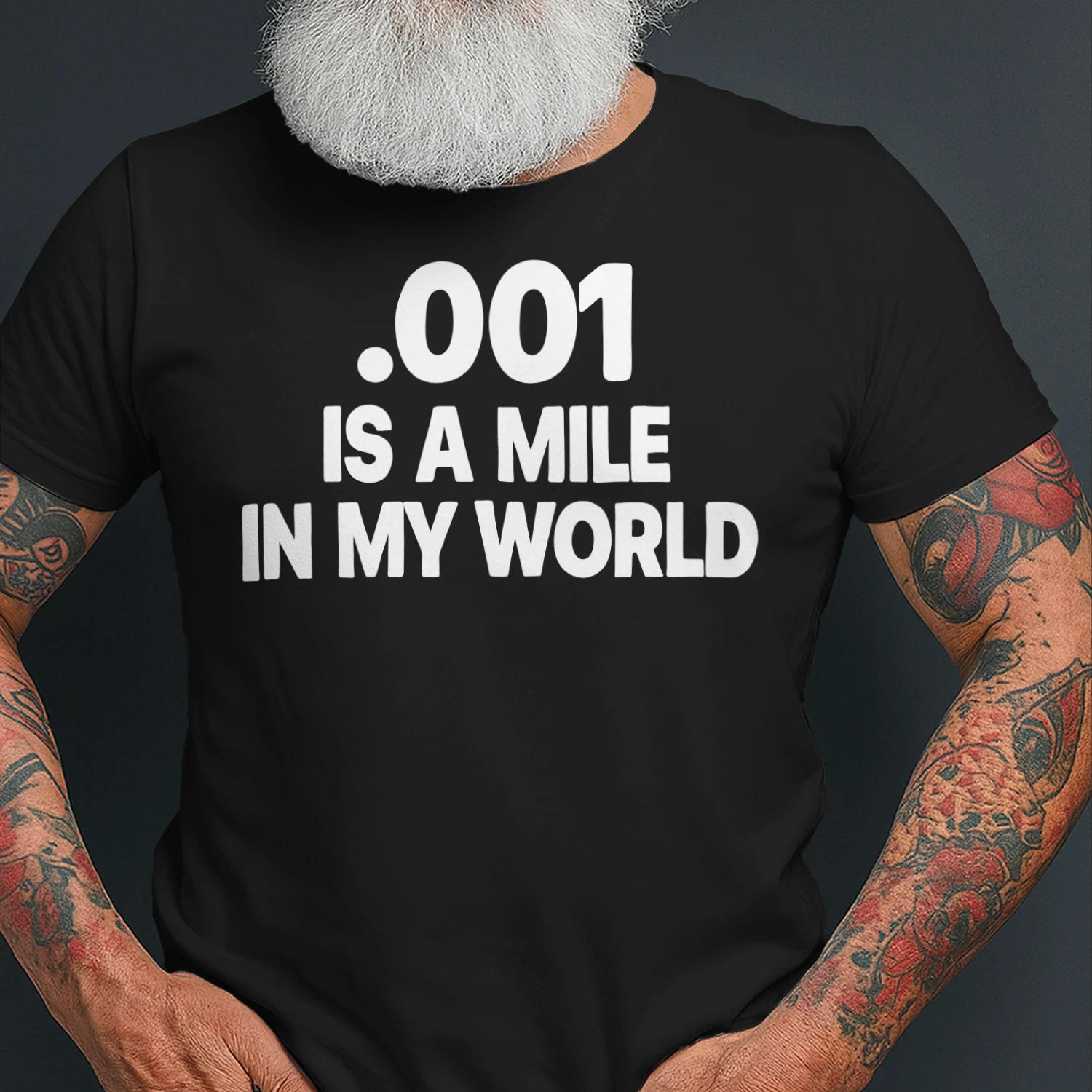 001 IS A MILE IN MY WORLD