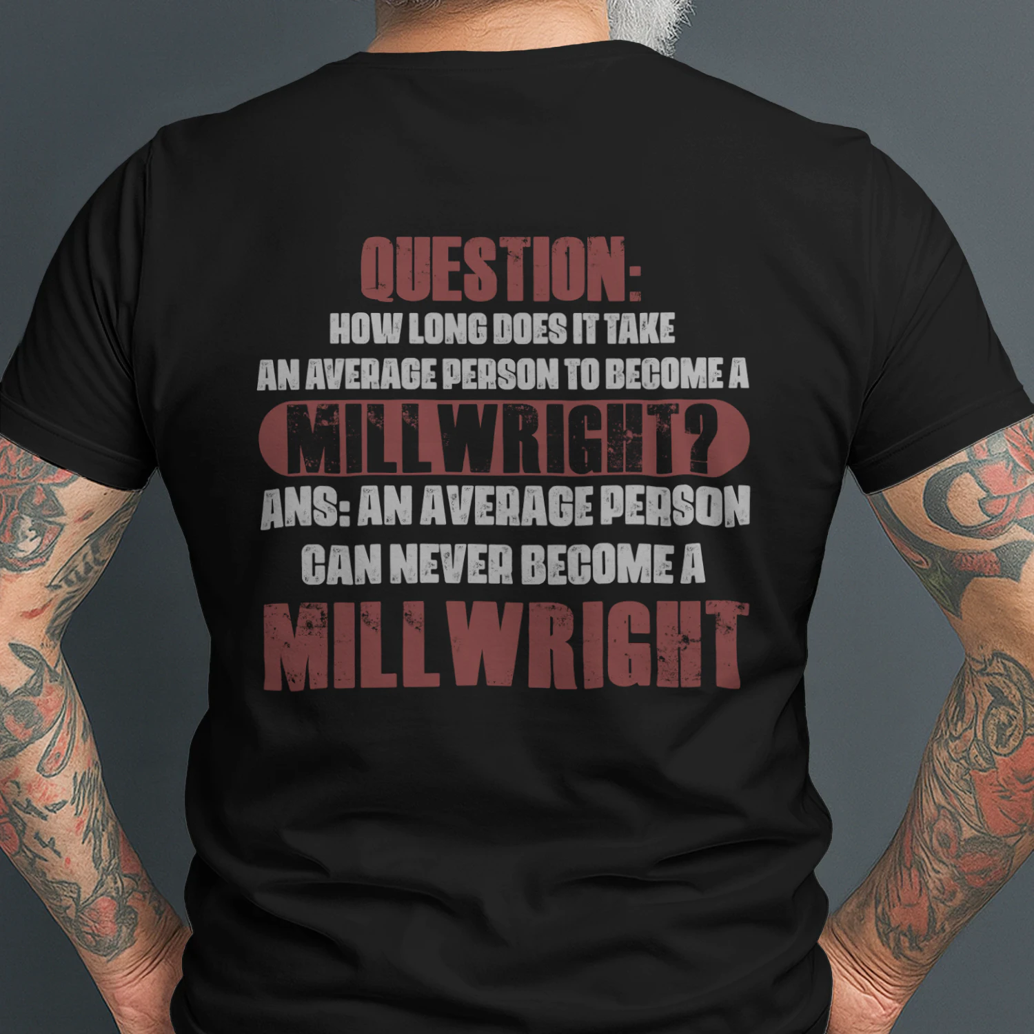 An average person can never become a Millwright