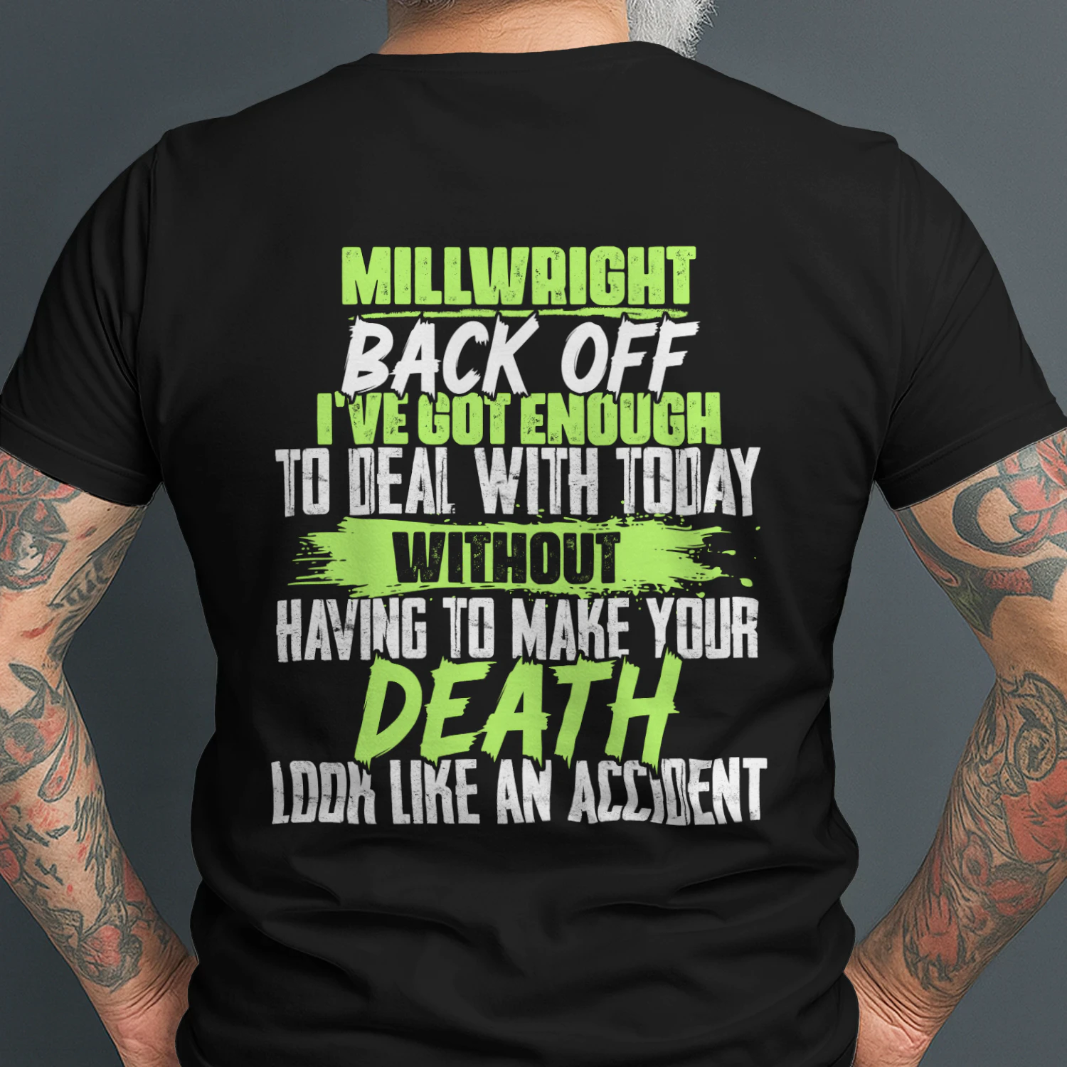 Millwright - Back Off Funny Sarcastic