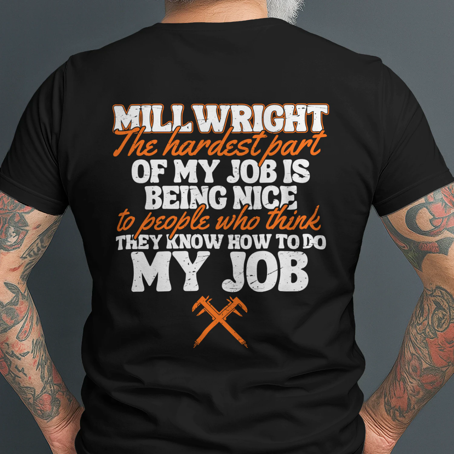 Only the strongest men become Millwrights