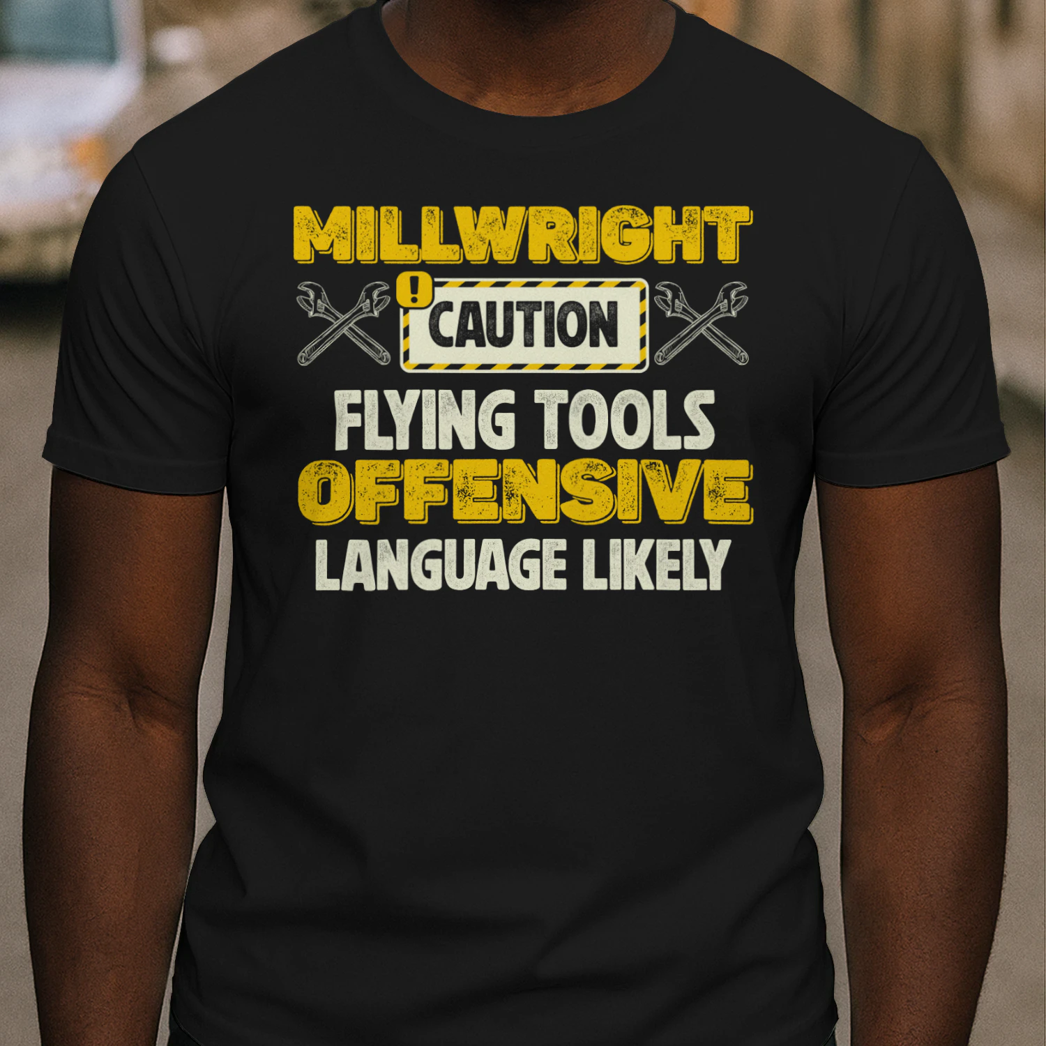 MILLWRIGHT - CAUTION FLYING TOOLS