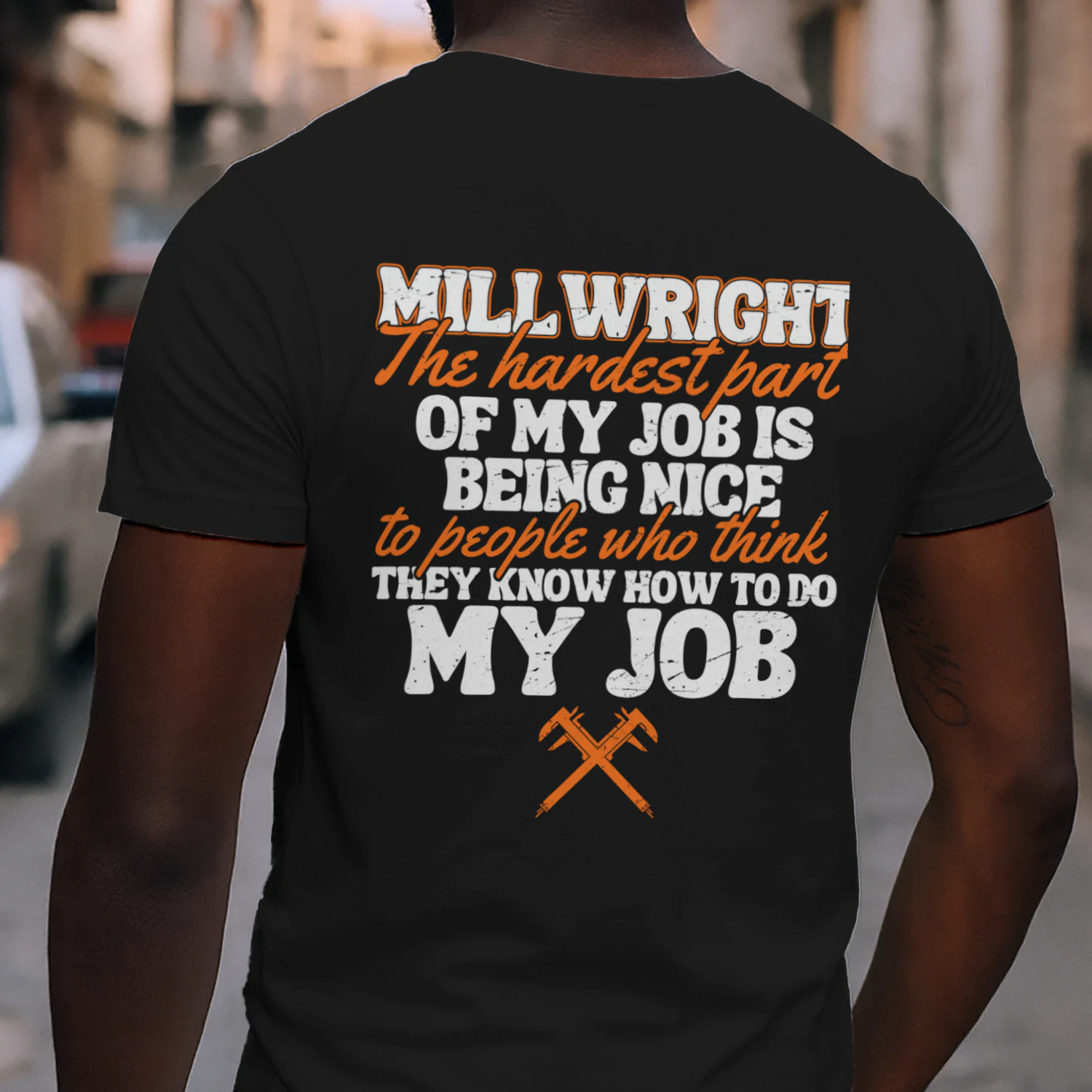 Only the strongest men become Millwrights