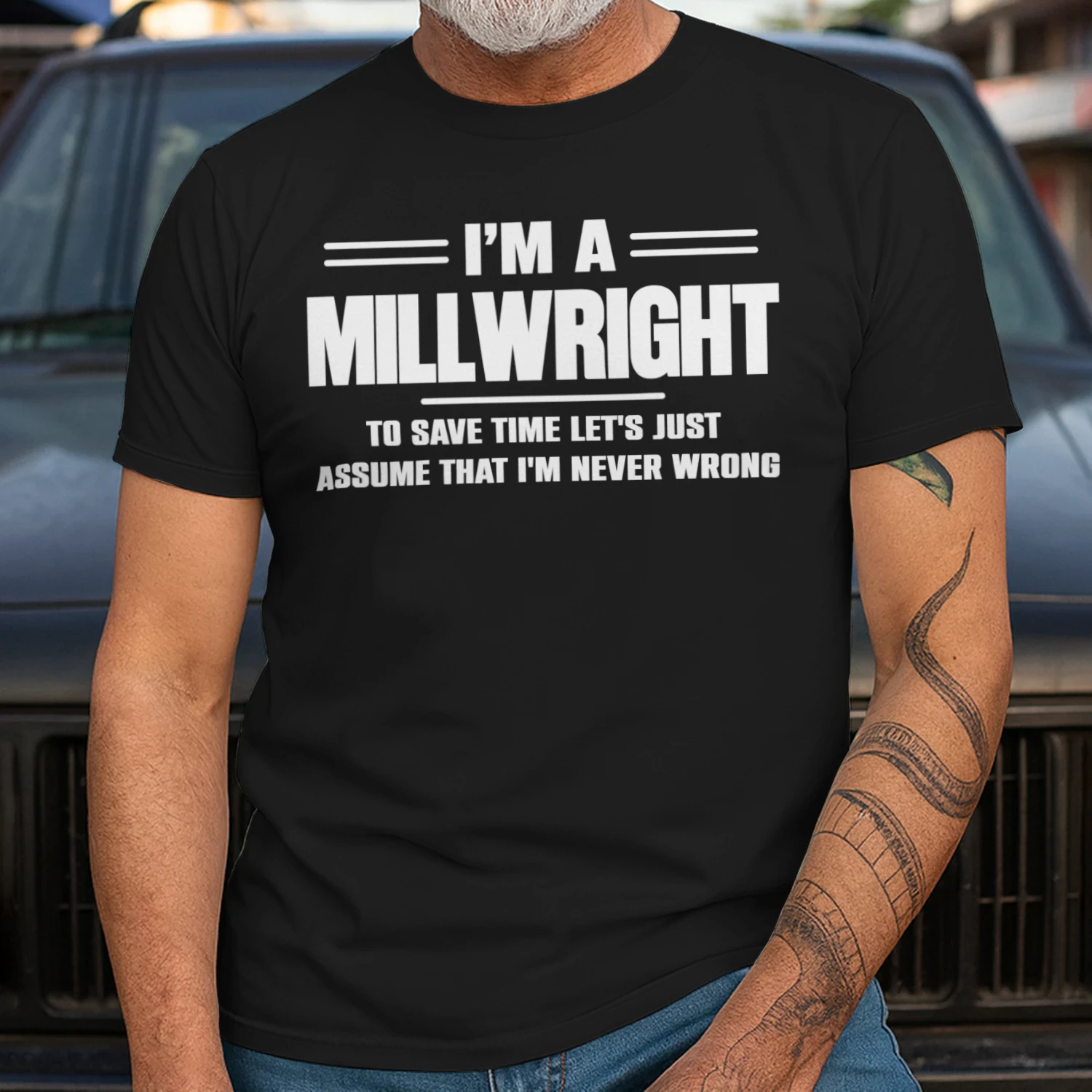 I AM A MILLWRIGHT - I AM NEVER WRONG