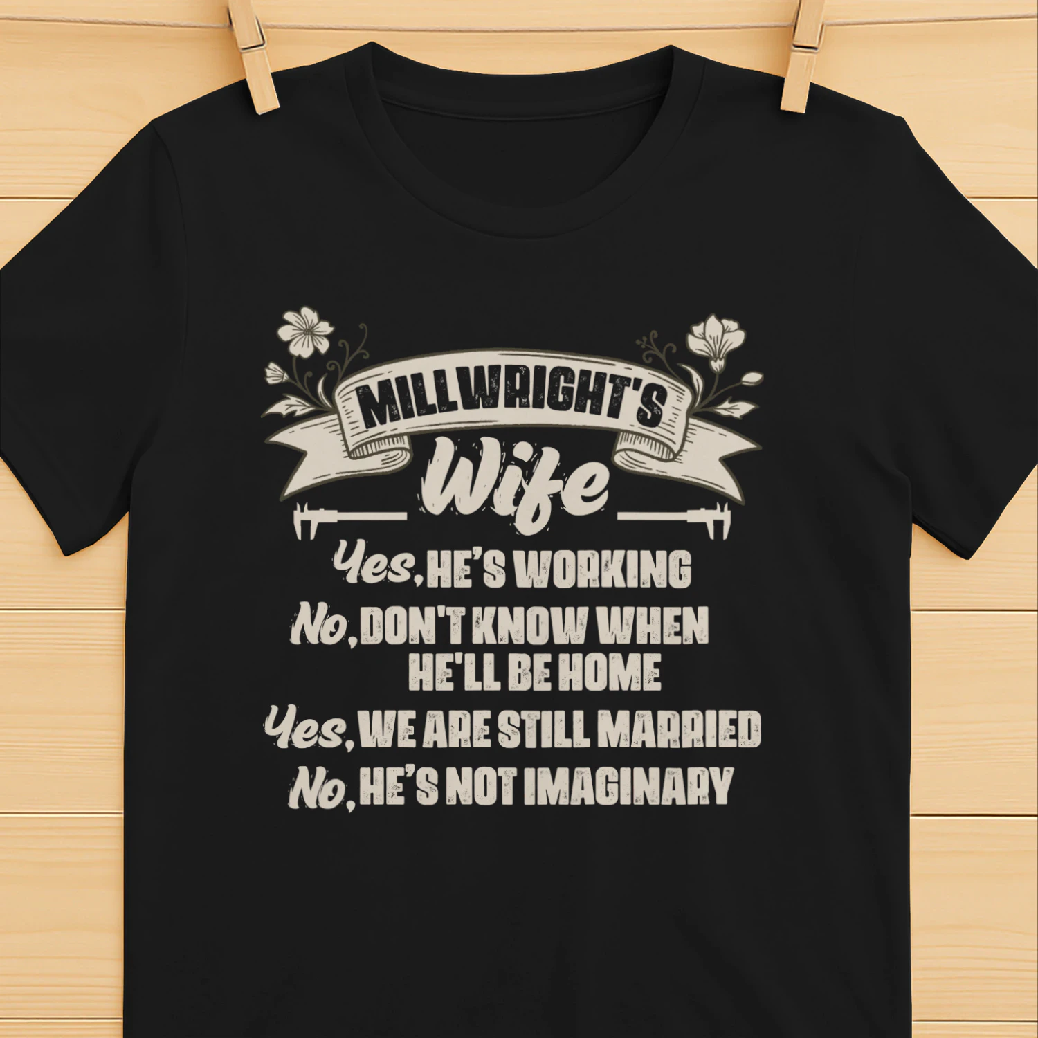 Millwright's Wife - He's Not Imaginary