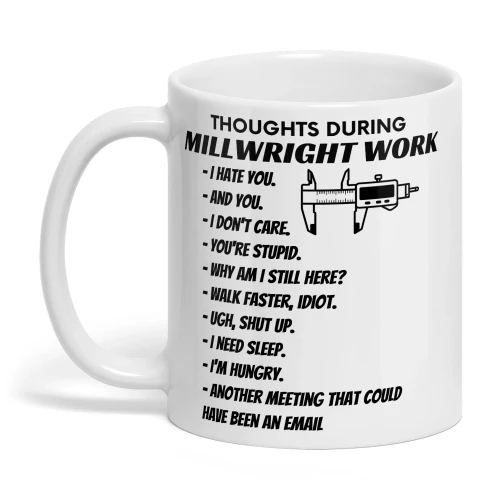 THOUGHTS DURING MILLWRIGHT WORK