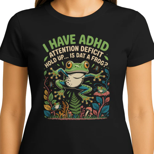 Funny ADHD Frog Lover