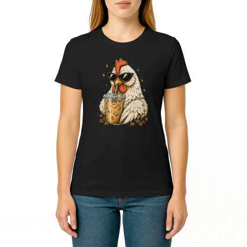 Cool Chicken Iced Coffee Lover