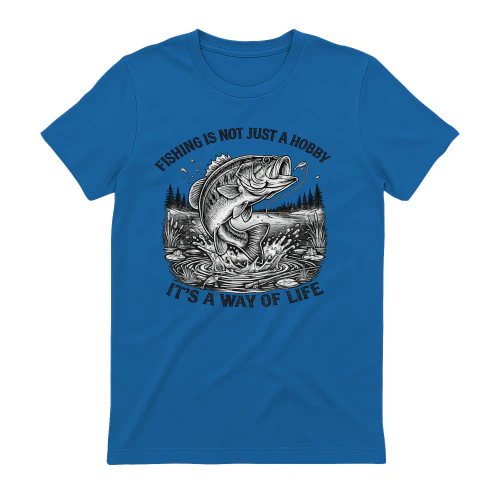 Fishing Way of Life - Black Tee