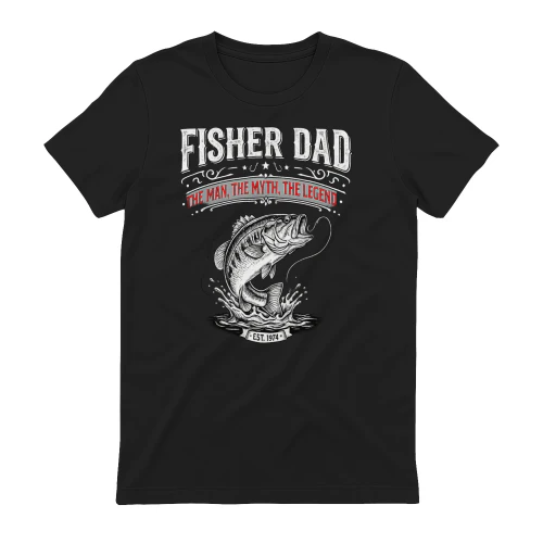 Fisher Dad Fishing T-Shirt