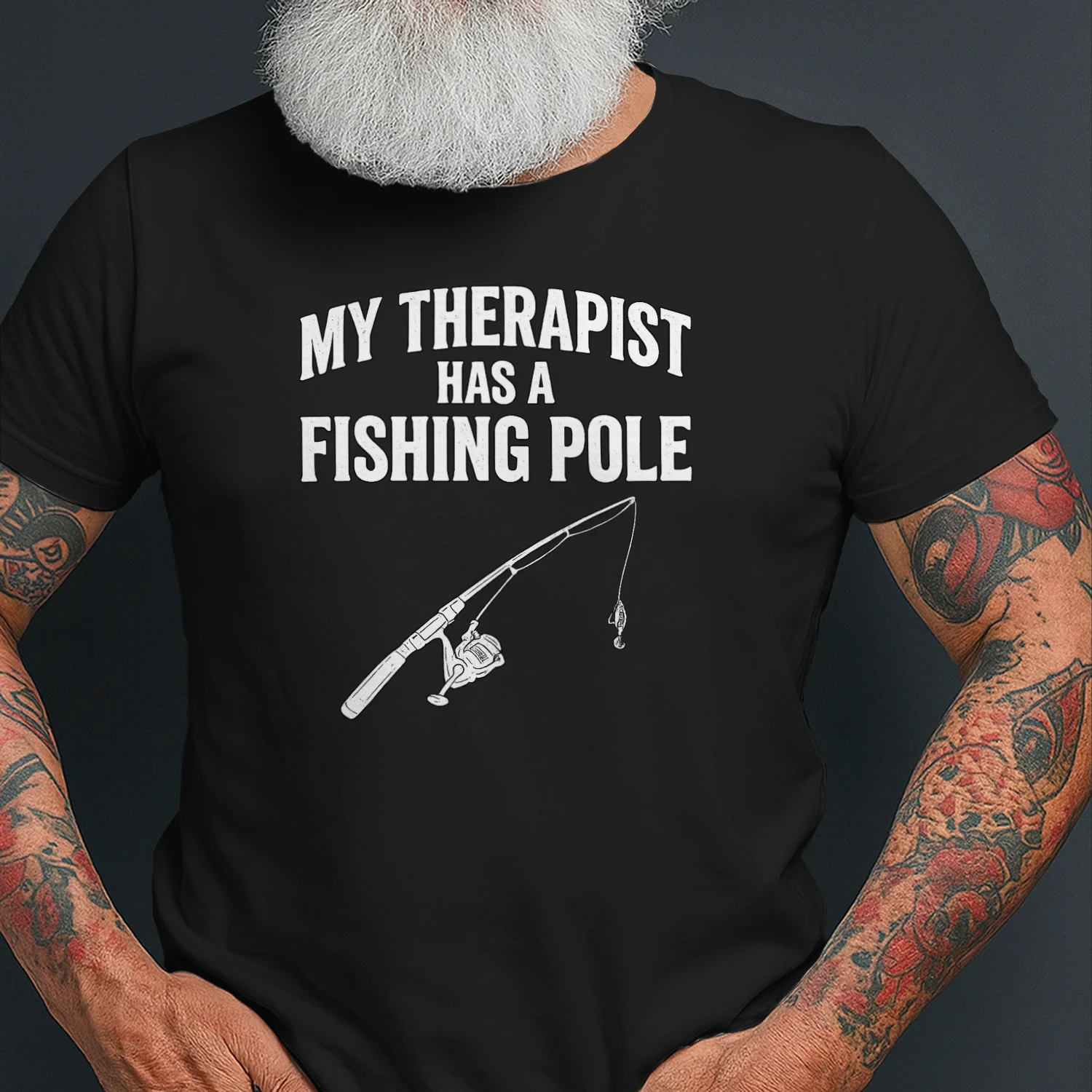 My Therapist Has A Fishing Pole Shirt — Funny Fishing Gift