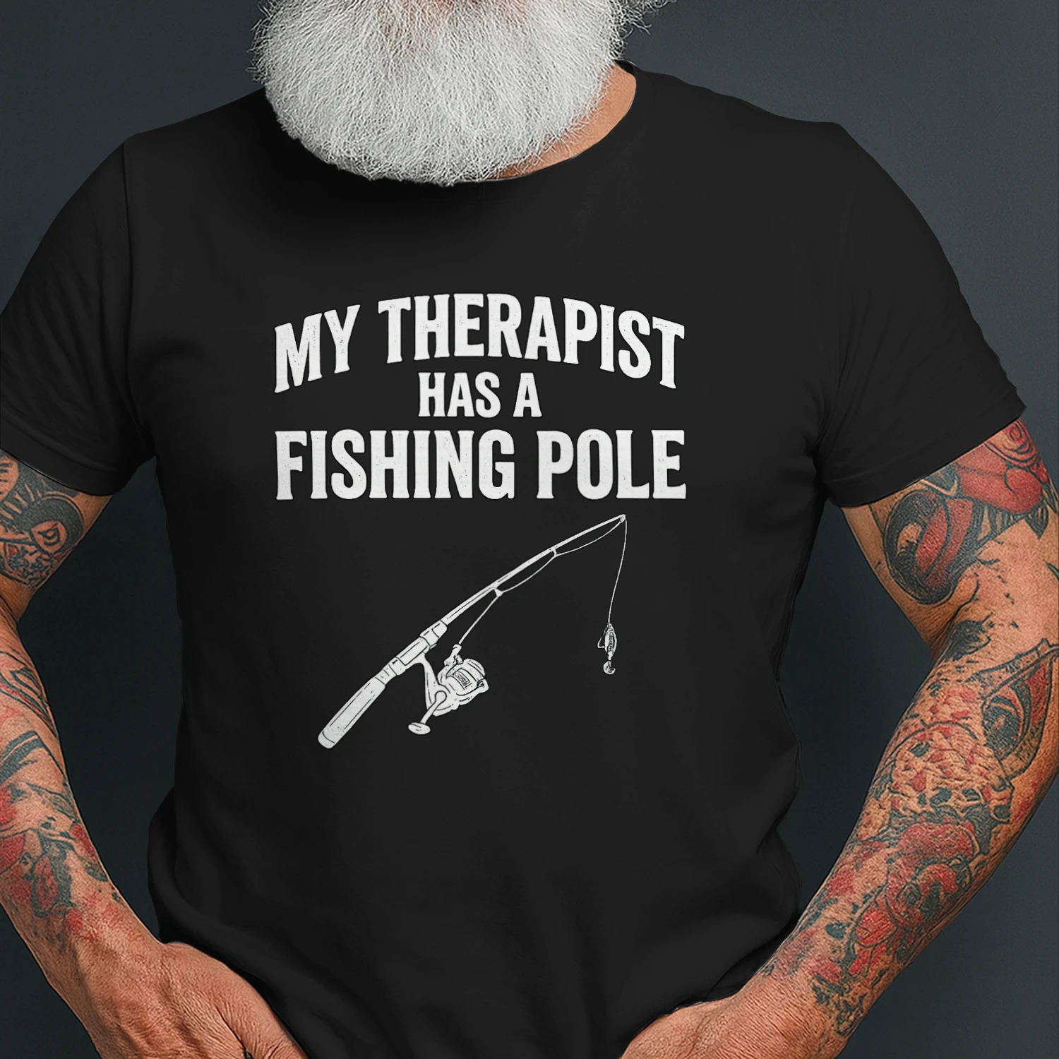 My Therapist Has A Fishing Pole Shirt — Funny Fishing Gift