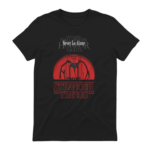 Never Go Alone Stranger Things Shirt
