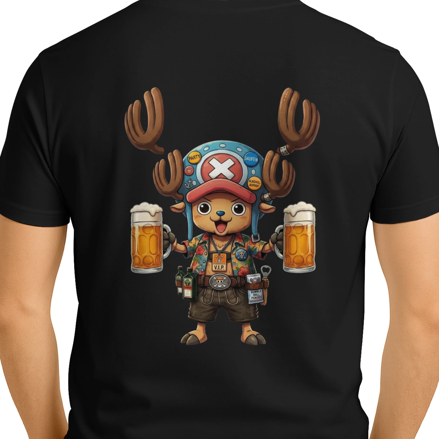 Frühschopper- Hawaiihemd T-Shirt
