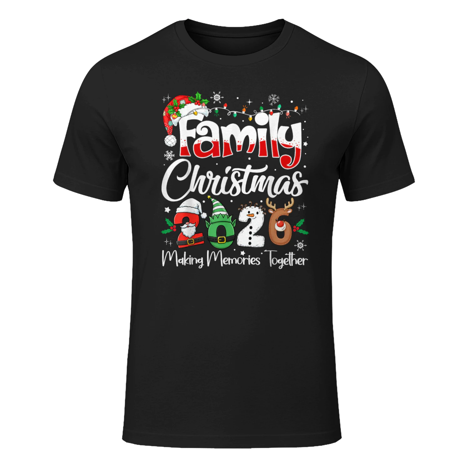 Family Christmas Making Memories Together T-Shirt