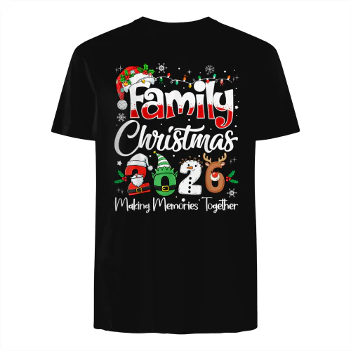 Family Christmas Making Memories Together