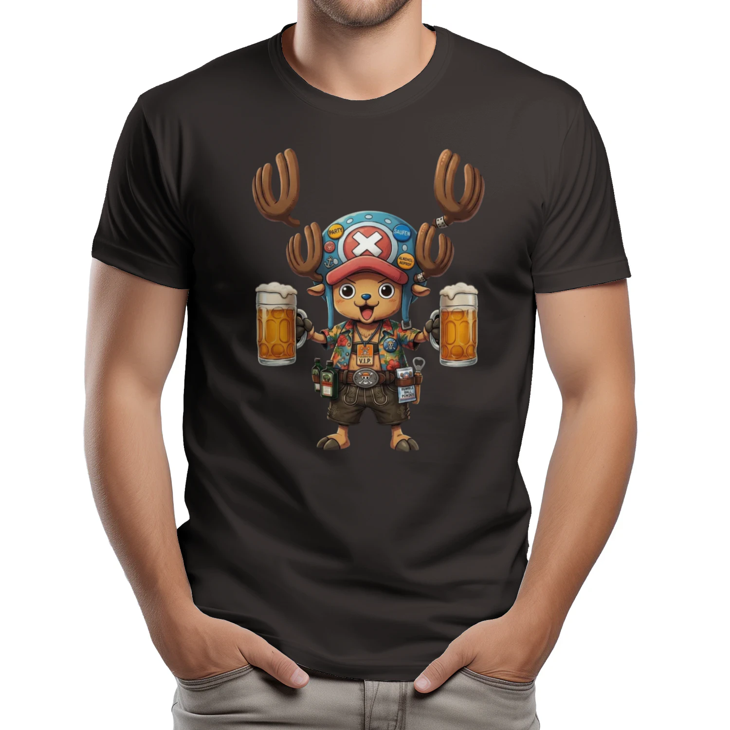 Anime Rentier Mallorca Party T-Shirt