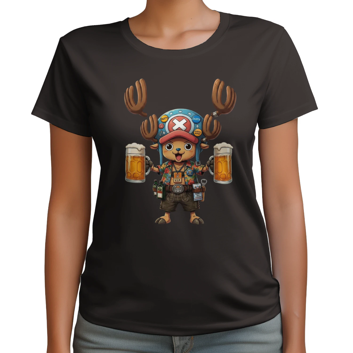 Anime Rentier Mallorca Party T-Shirt