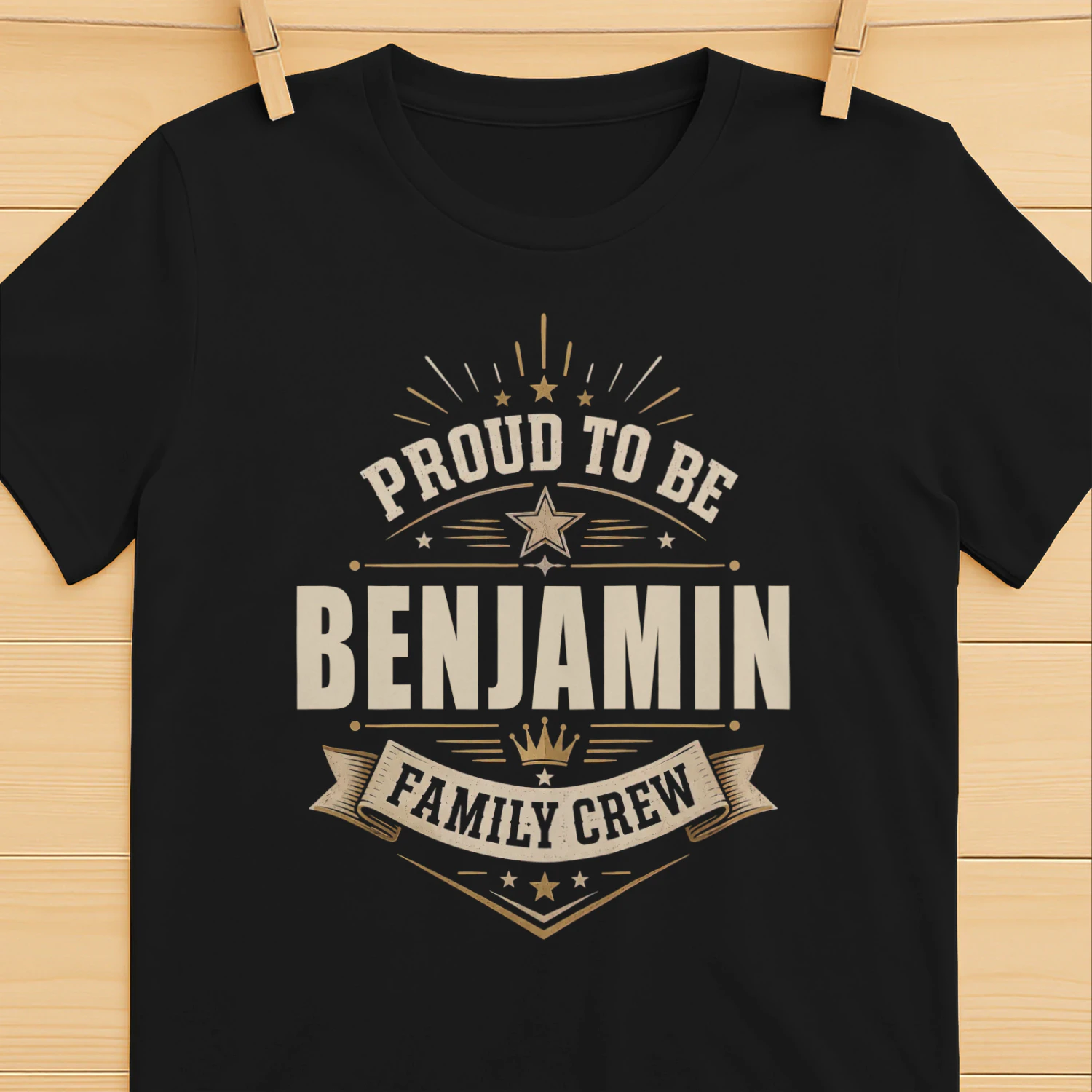 Proud To Be Benjamin Family Crew