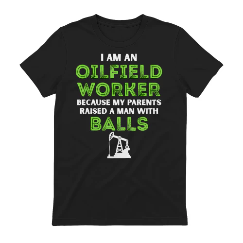 A MAN WITH BALL OILFIELD WORKER