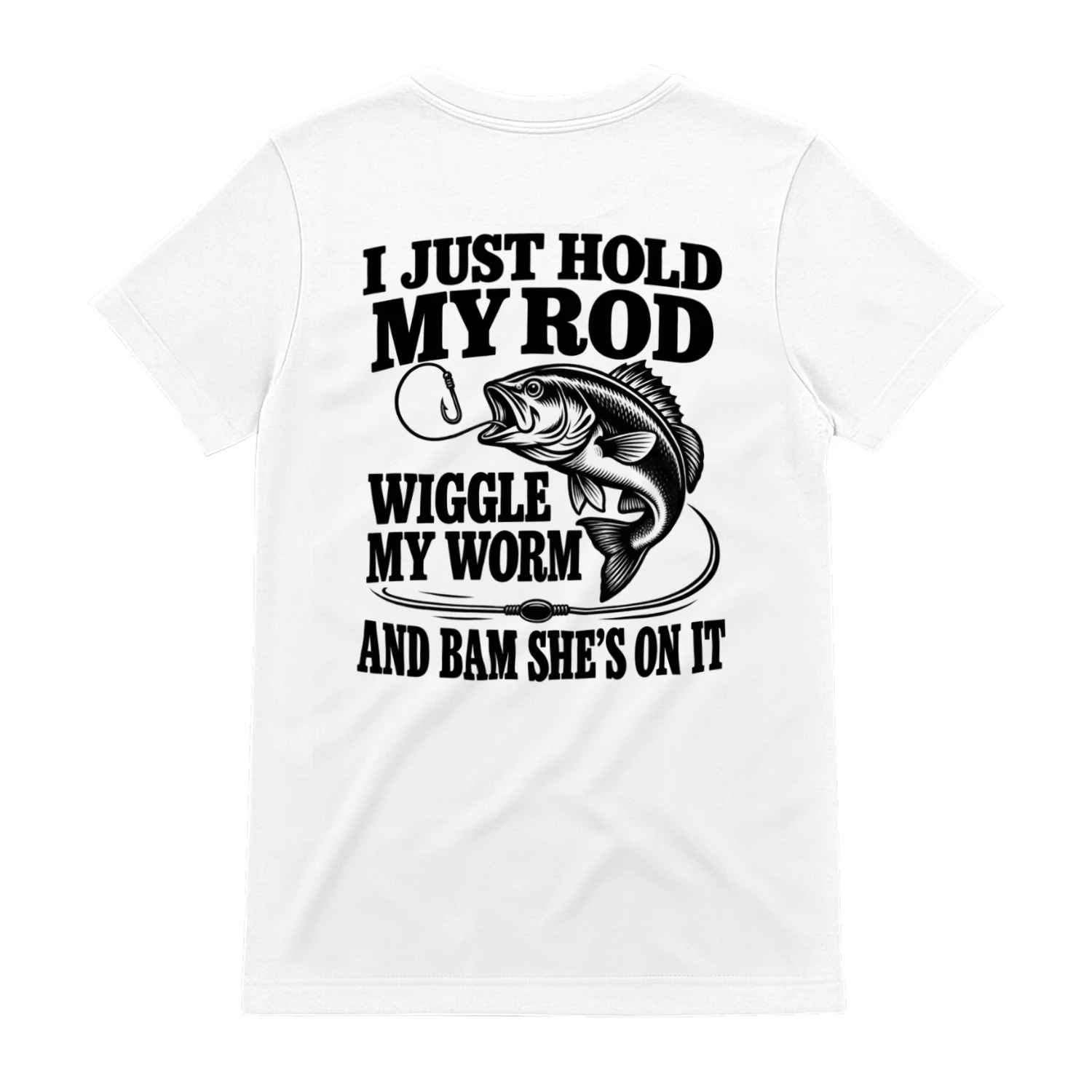 Bass Fishing Lure Vintage Fishing Design – Funny Angler Gift