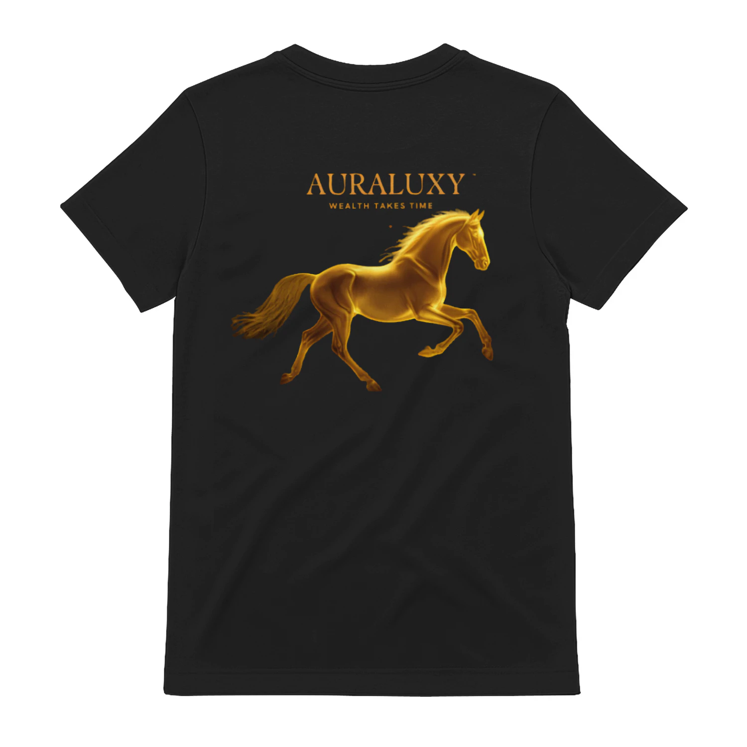 AURALUXY™ Golden Horse Wealth Mindset Shirt