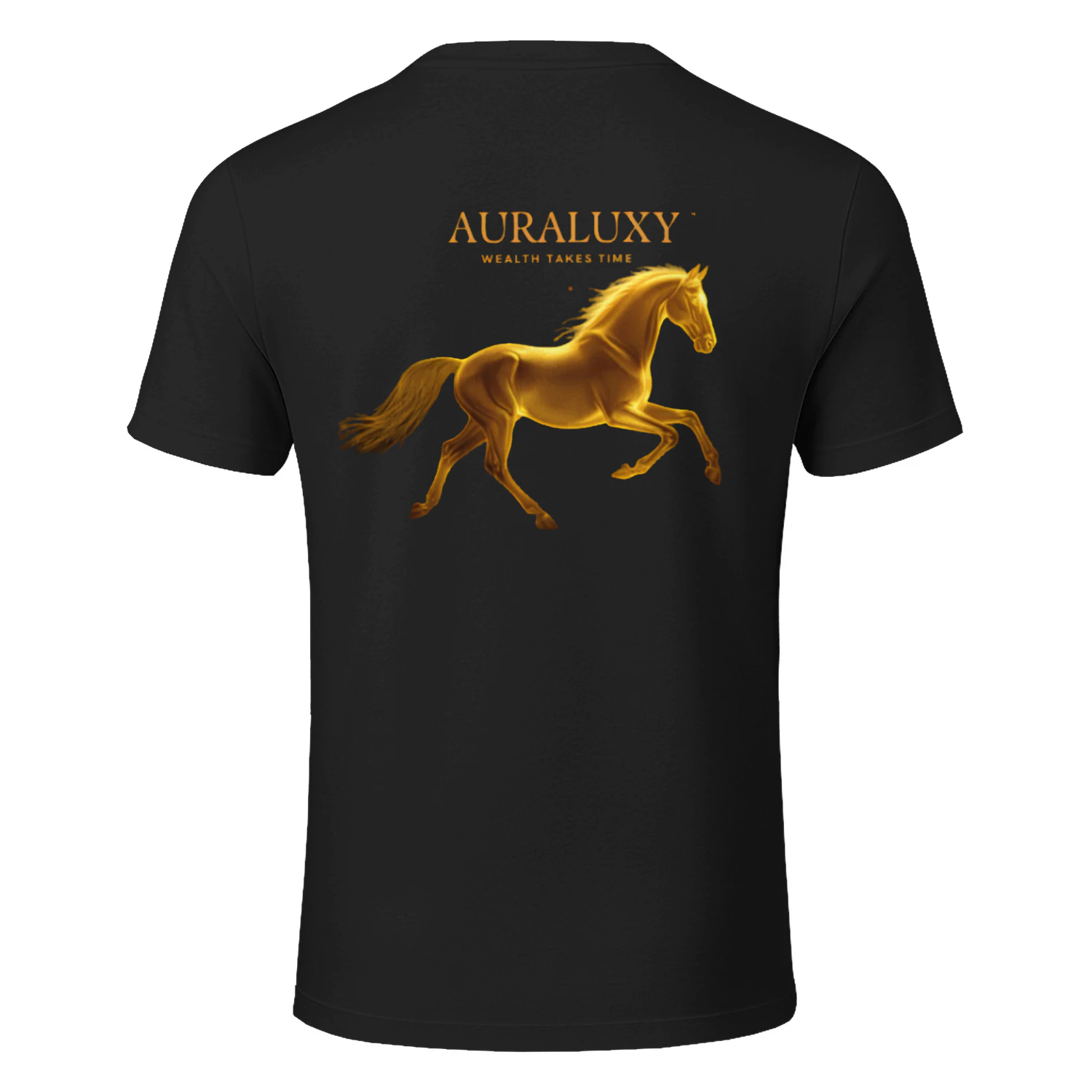 AURALUXY™ Golden Horse Wealth Mindset Shirt