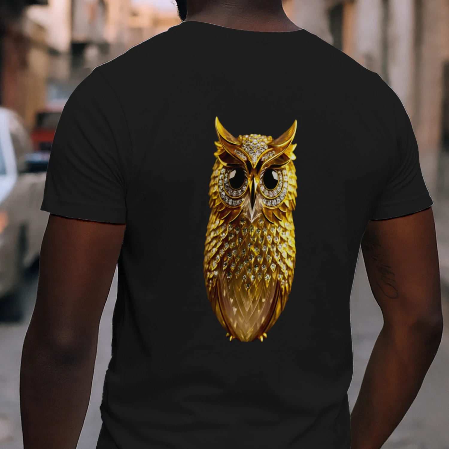 GOLDEN OWL™ "I SEE YOU" Luxury Premium T-Shirt