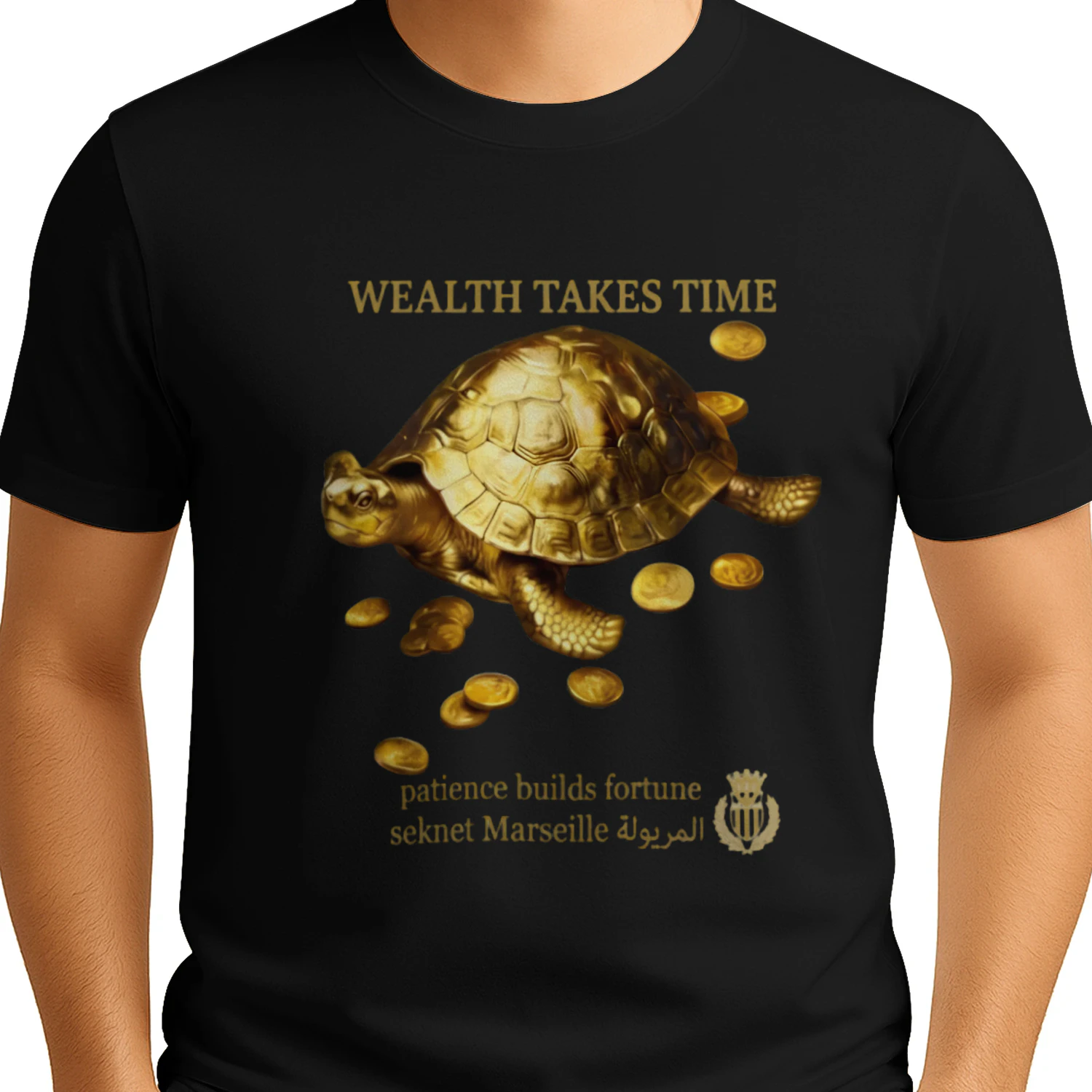 Golden Fortune™ – Wealth Takes Time Shirt