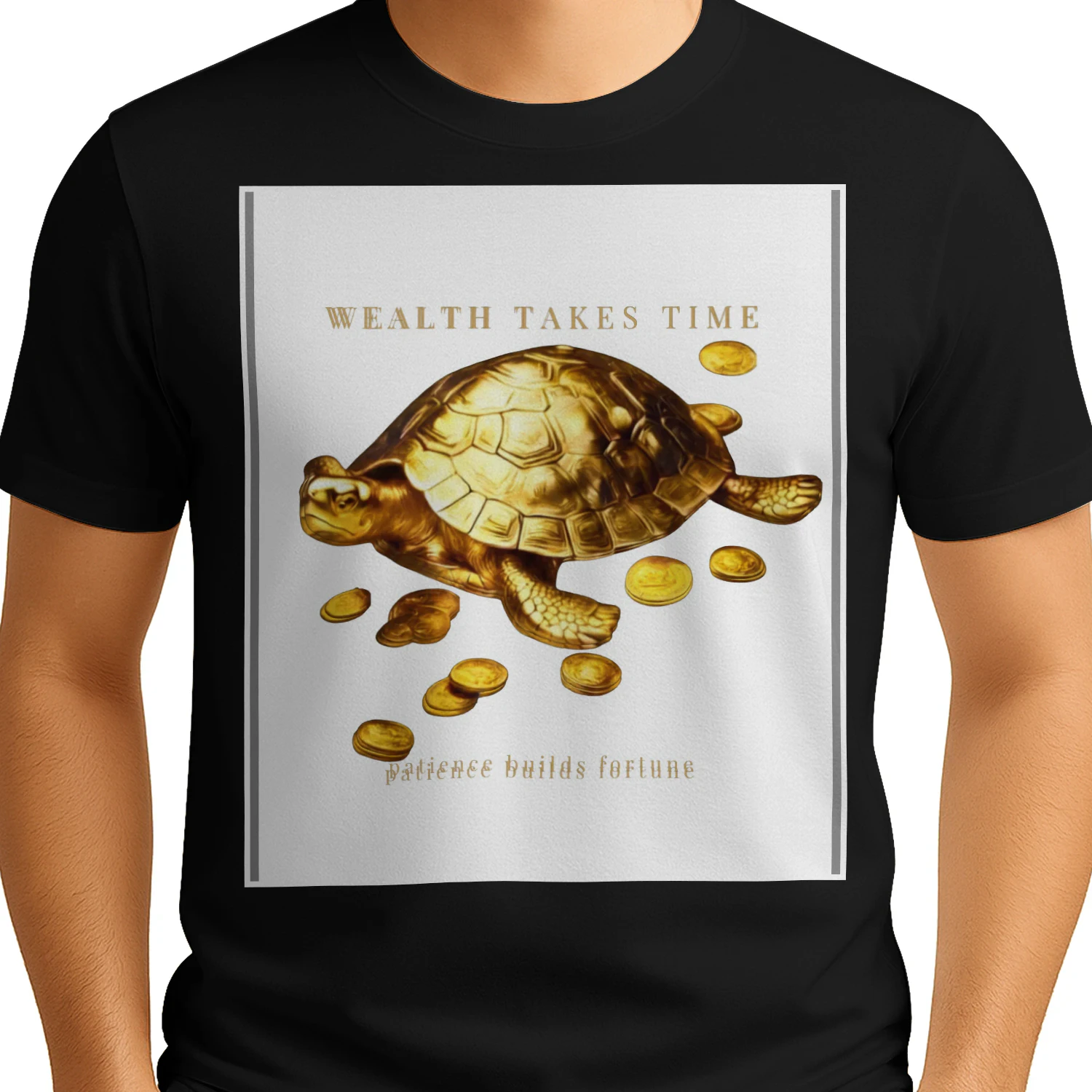 Golden Fortune™ – Wealth Takes Time Shirt