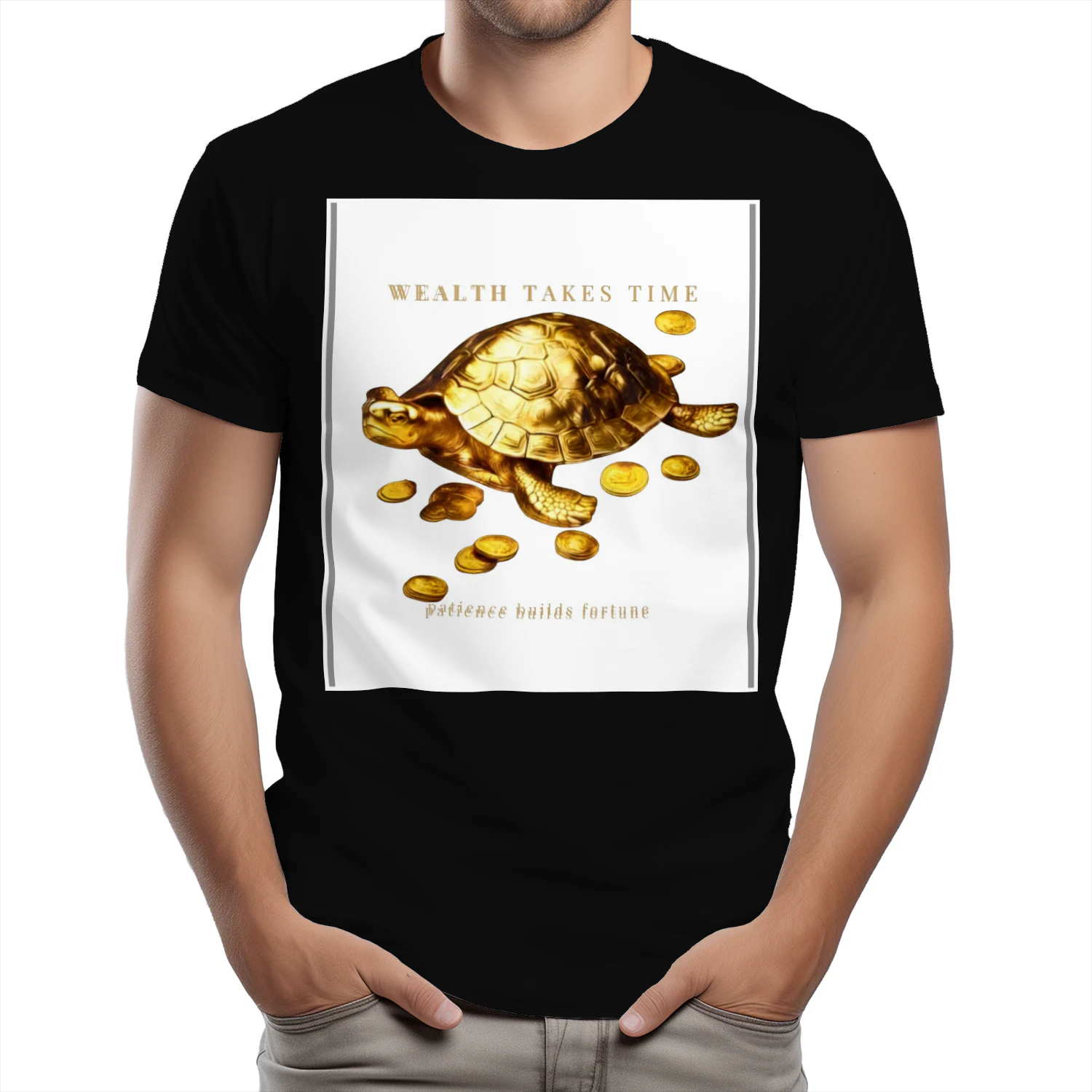 Golden Fortune™ – Wealth Takes Time Shirt