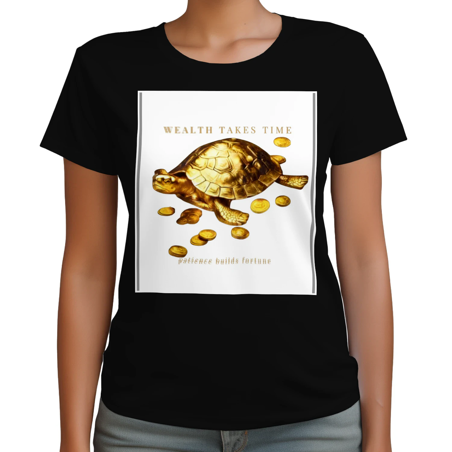 Golden Fortune™ – Wealth Takes Time Shirt