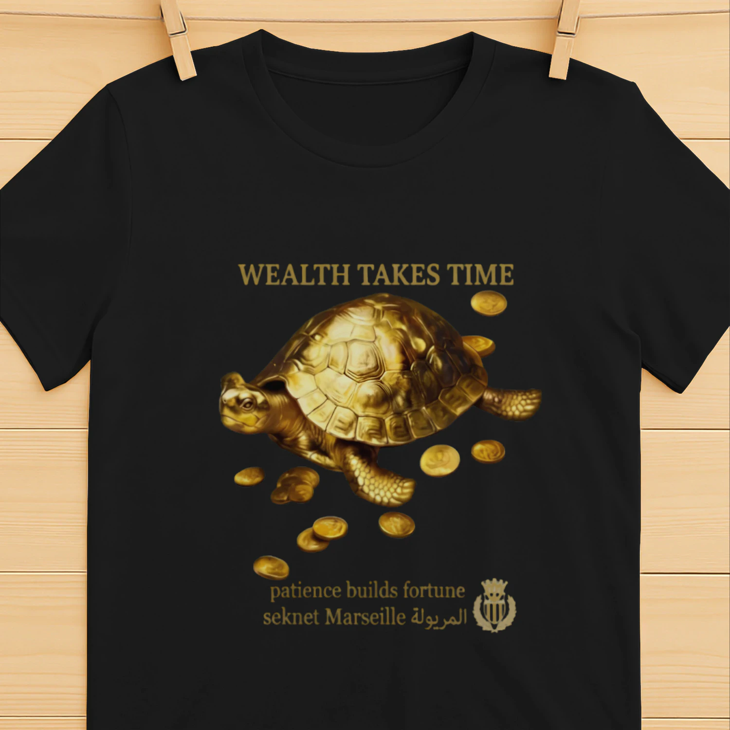 Golden Fortune™ – Wealth Takes Time Shirt