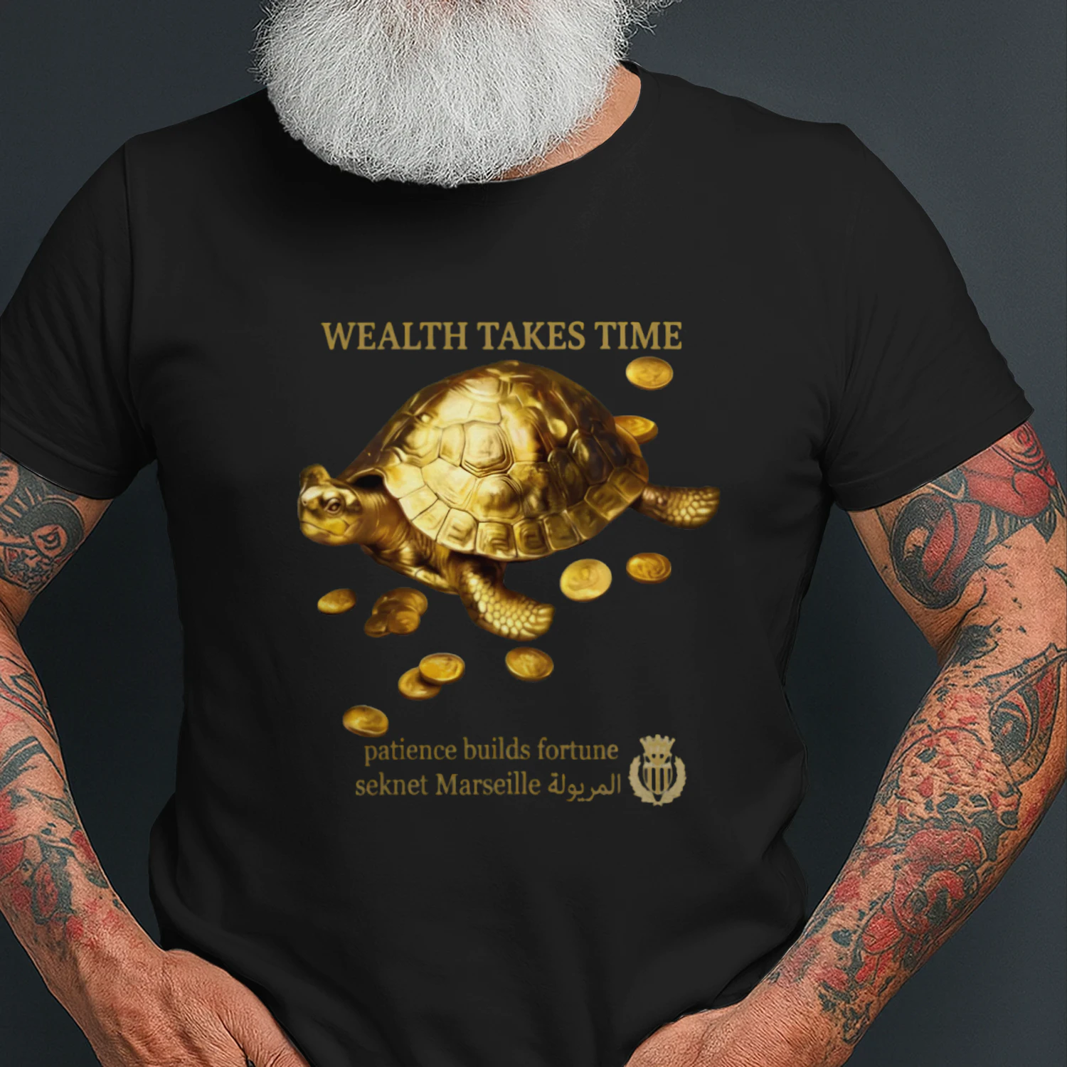 Golden Fortune™ – Wealth Takes Time Shirt