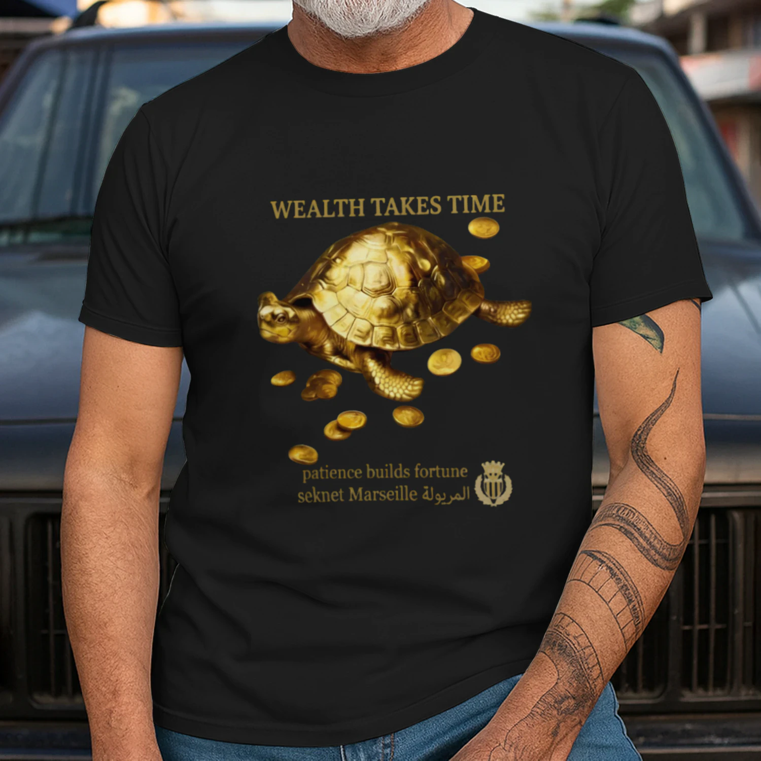 Golden Fortune™ – Wealth Takes Time Shirt