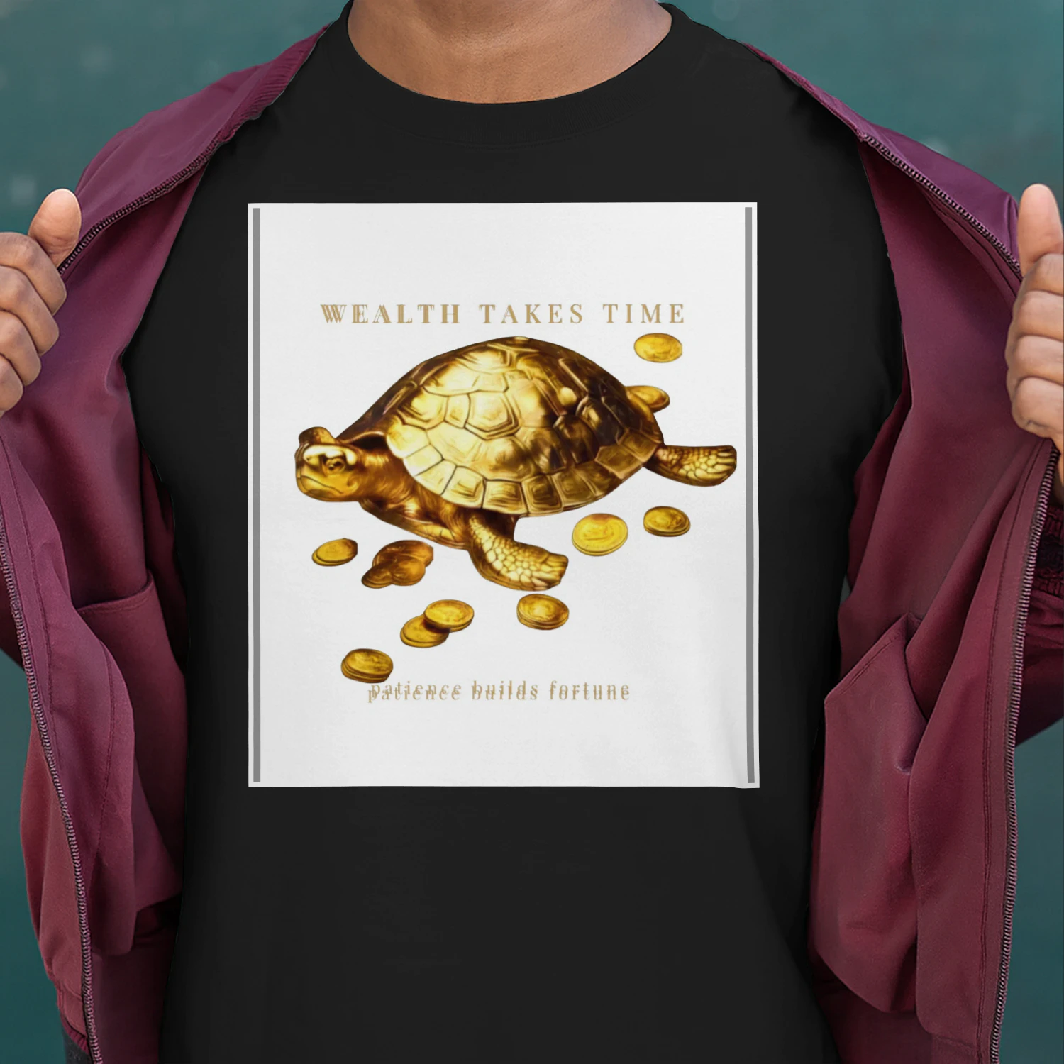 Golden Fortune™ – Wealth Takes Time Shirt