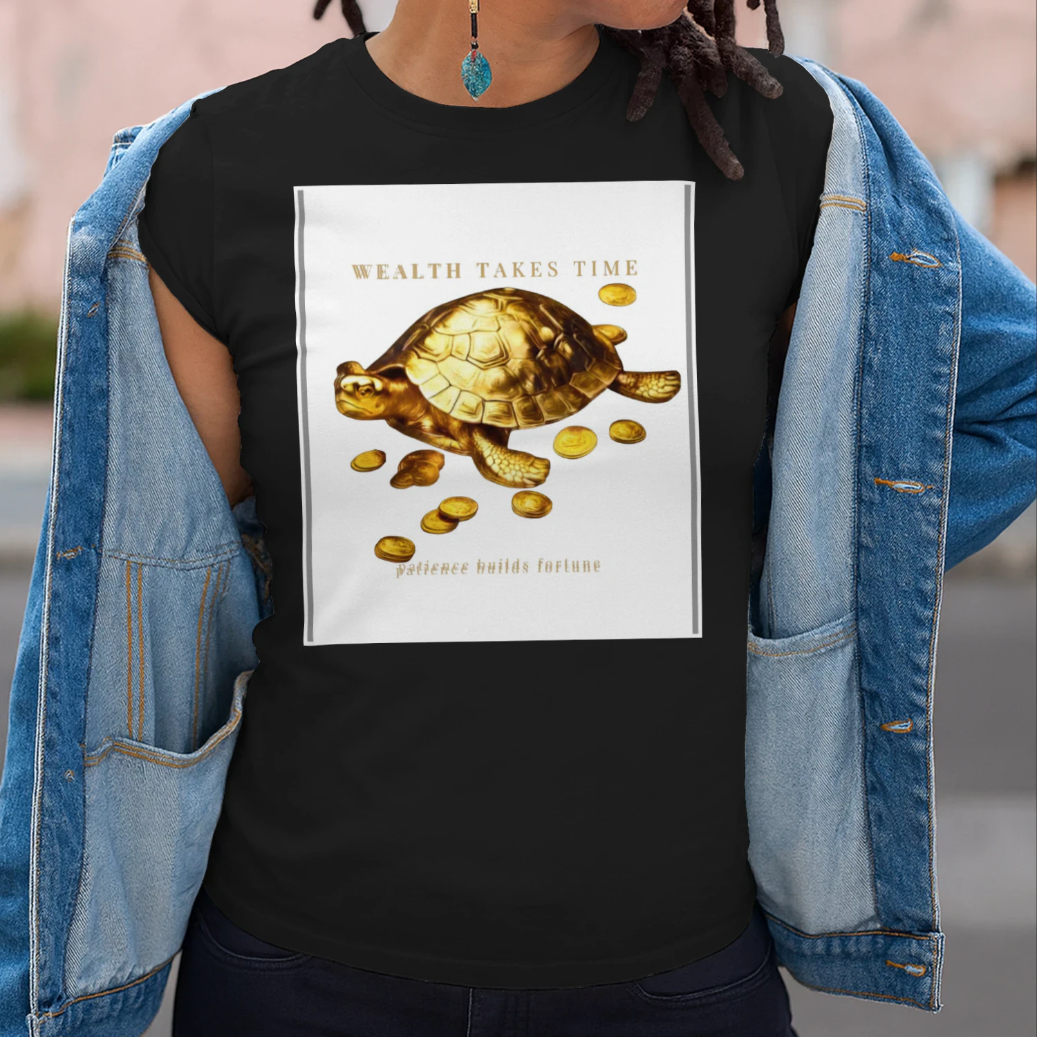 Golden Fortune™ – Wealth Takes Time Shirt