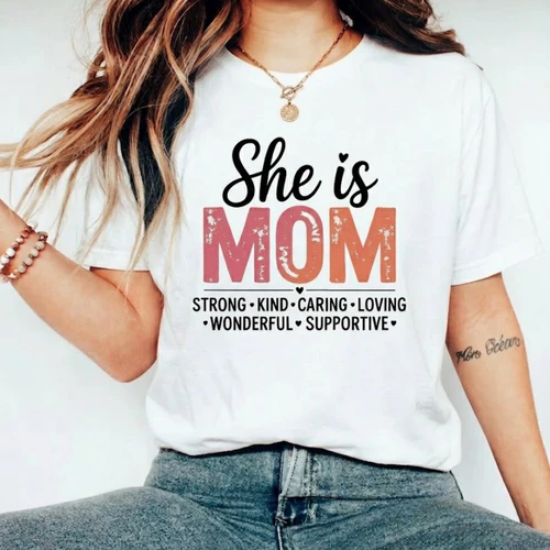Beautiful retro wildflower design for a new mom, perfect as a gift for a new mom, a friend, for Mother's Day, or a mom's birthday.  These Comfort Colors shirts are made from a high-quality, soft, and thick 100% ring-spun cotton material that gets even sof
