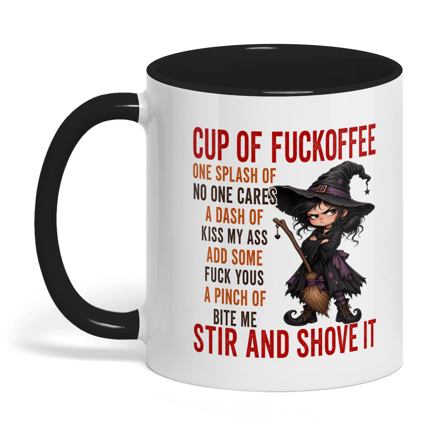 Cup Of Fuckoffee One Splash Of No One Cares A Dash