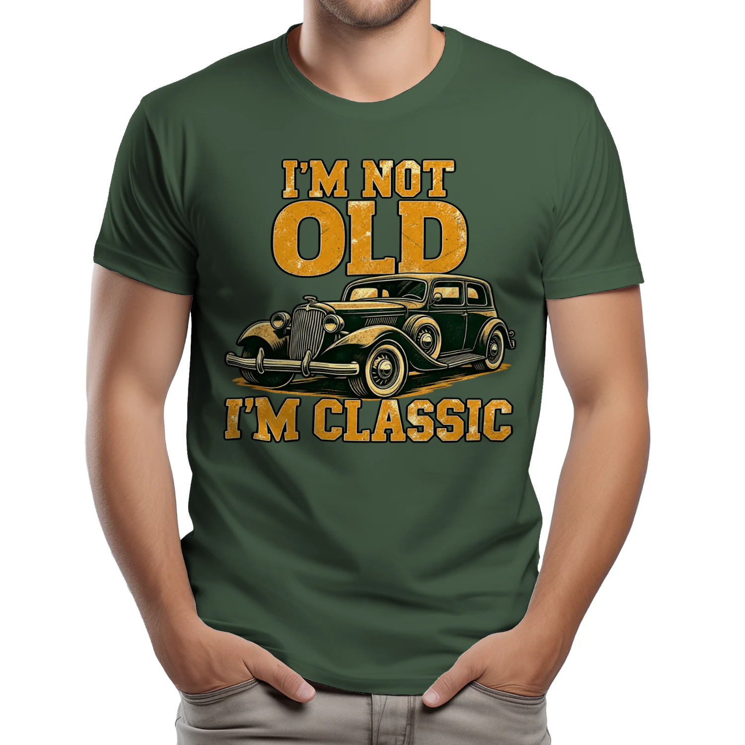 "I'm Not Old, I'm Classic" Vintage Car Mug