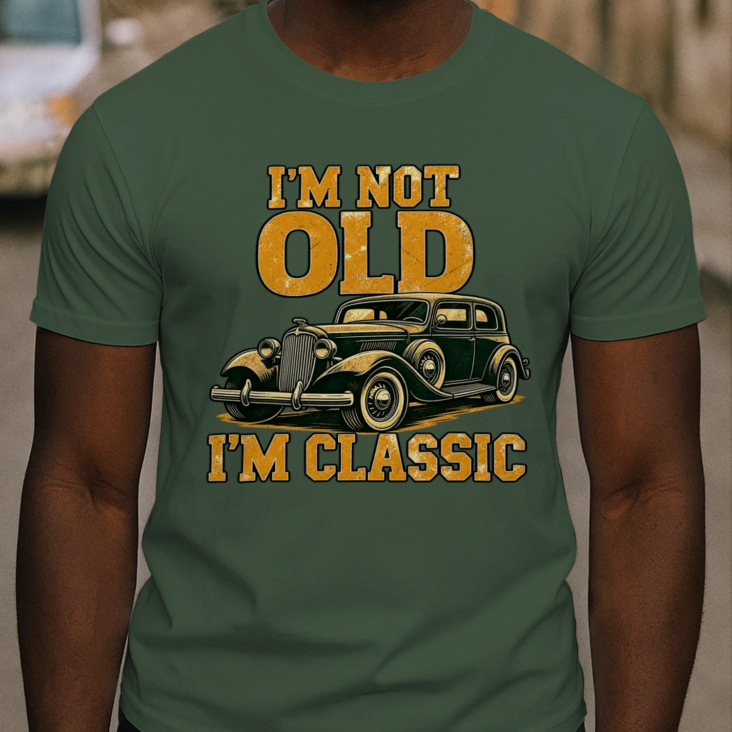 "I'm Not Old, I'm Classic" Vintage Car Mug