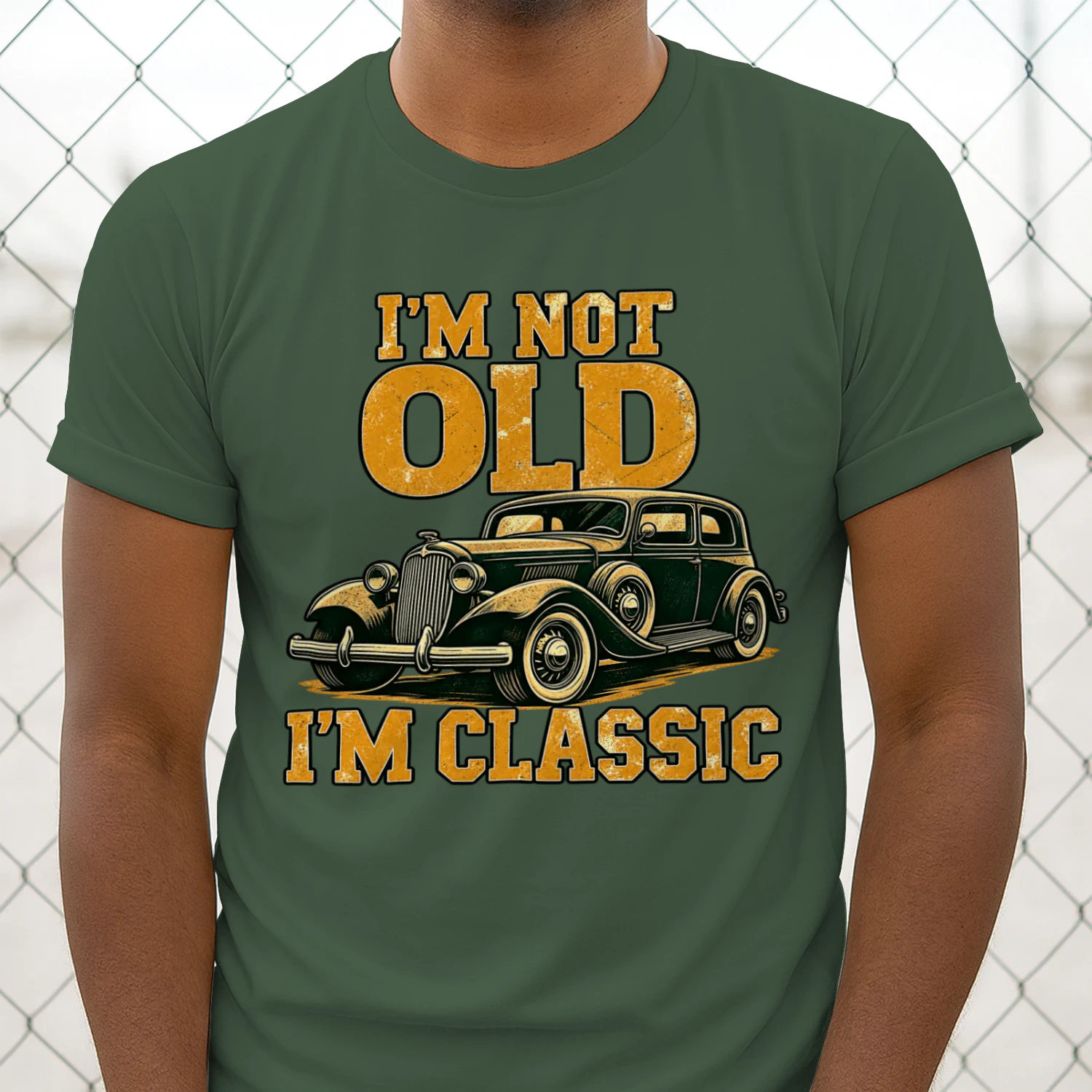 "I'm Not Old, I'm Classic" Vintage Car Mug