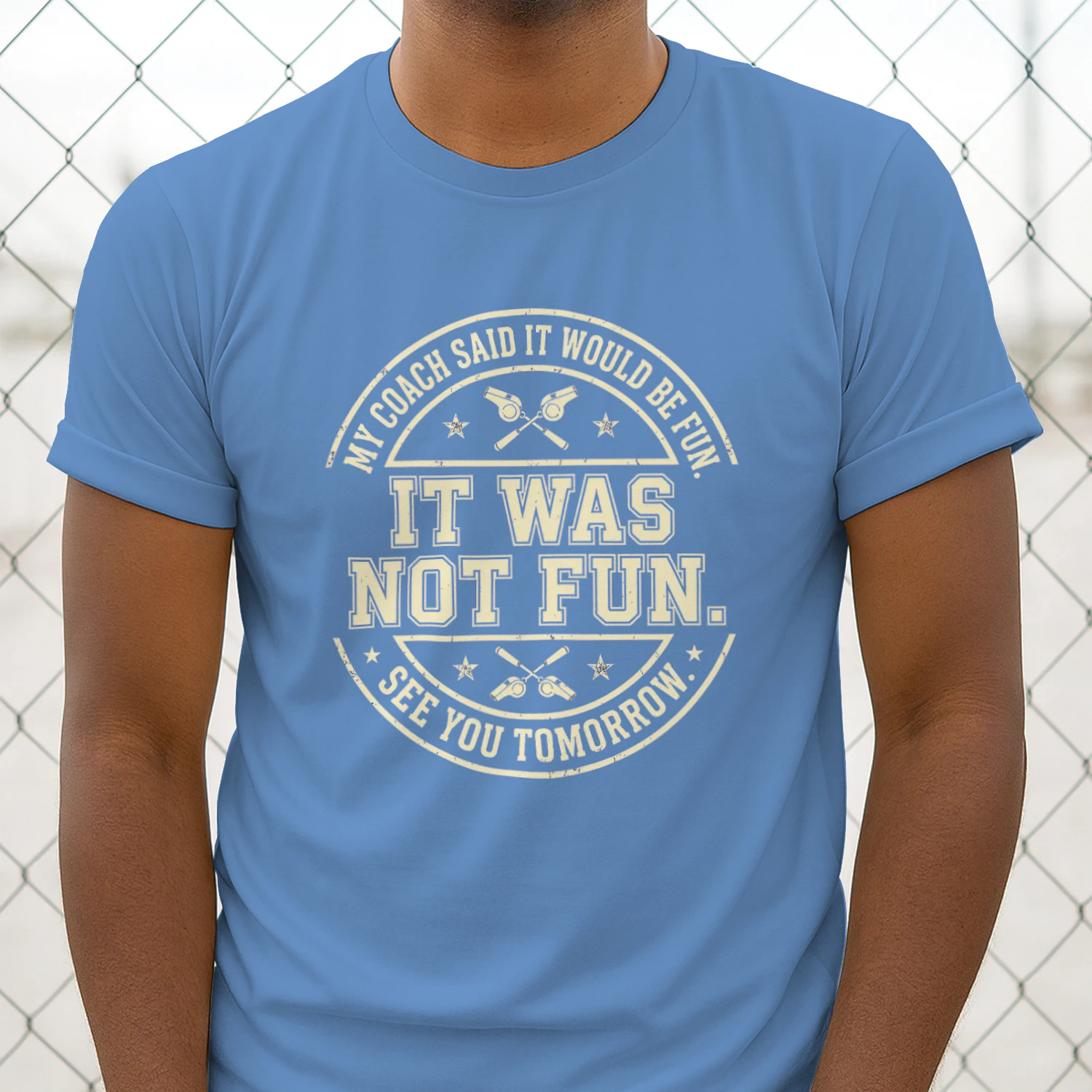 "My Coach Said It Would Be Fun" Funny Sports & Fitness Mug / Apparel