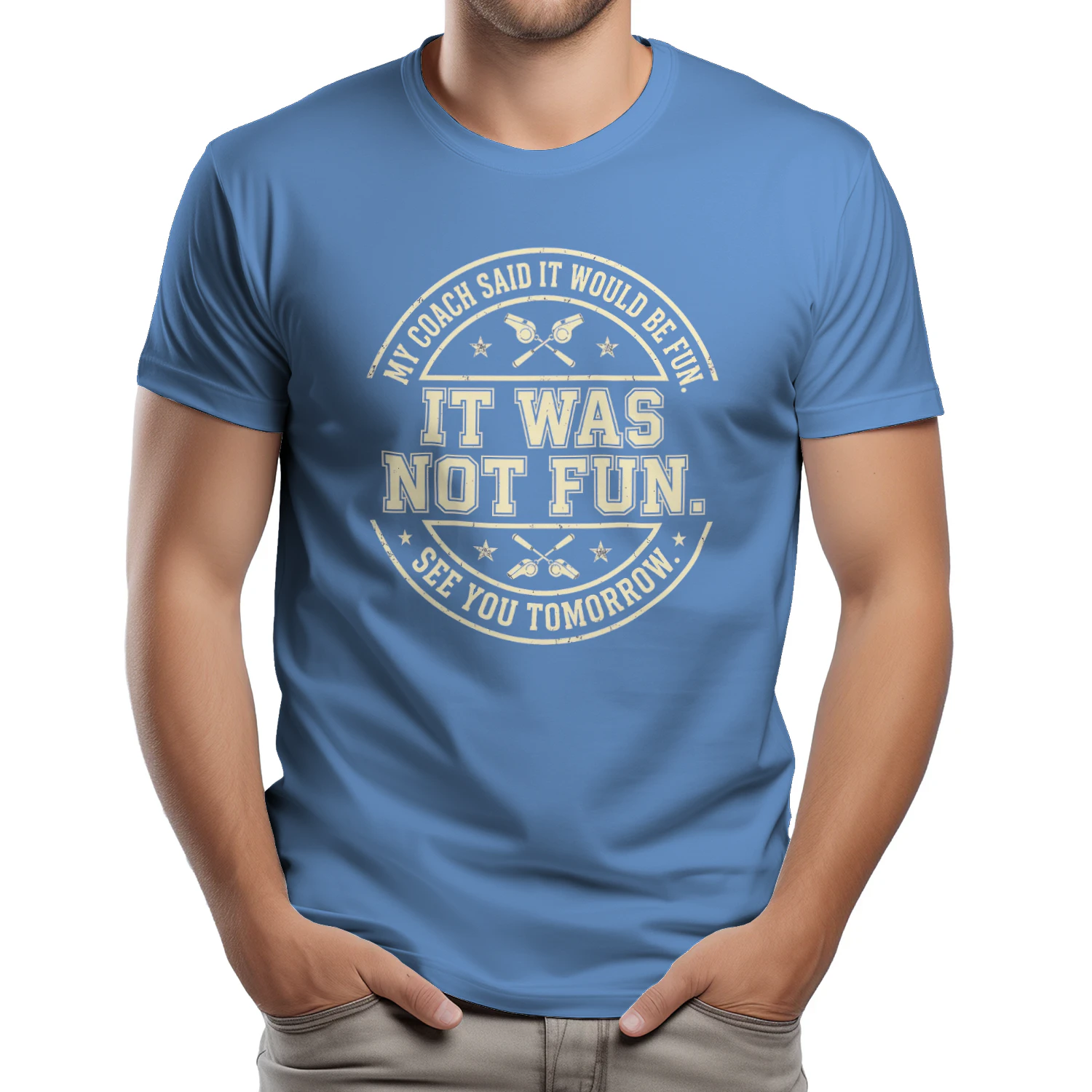 "My Coach Said It Would Be Fun" Funny Sports & Fitness Mug / Apparel