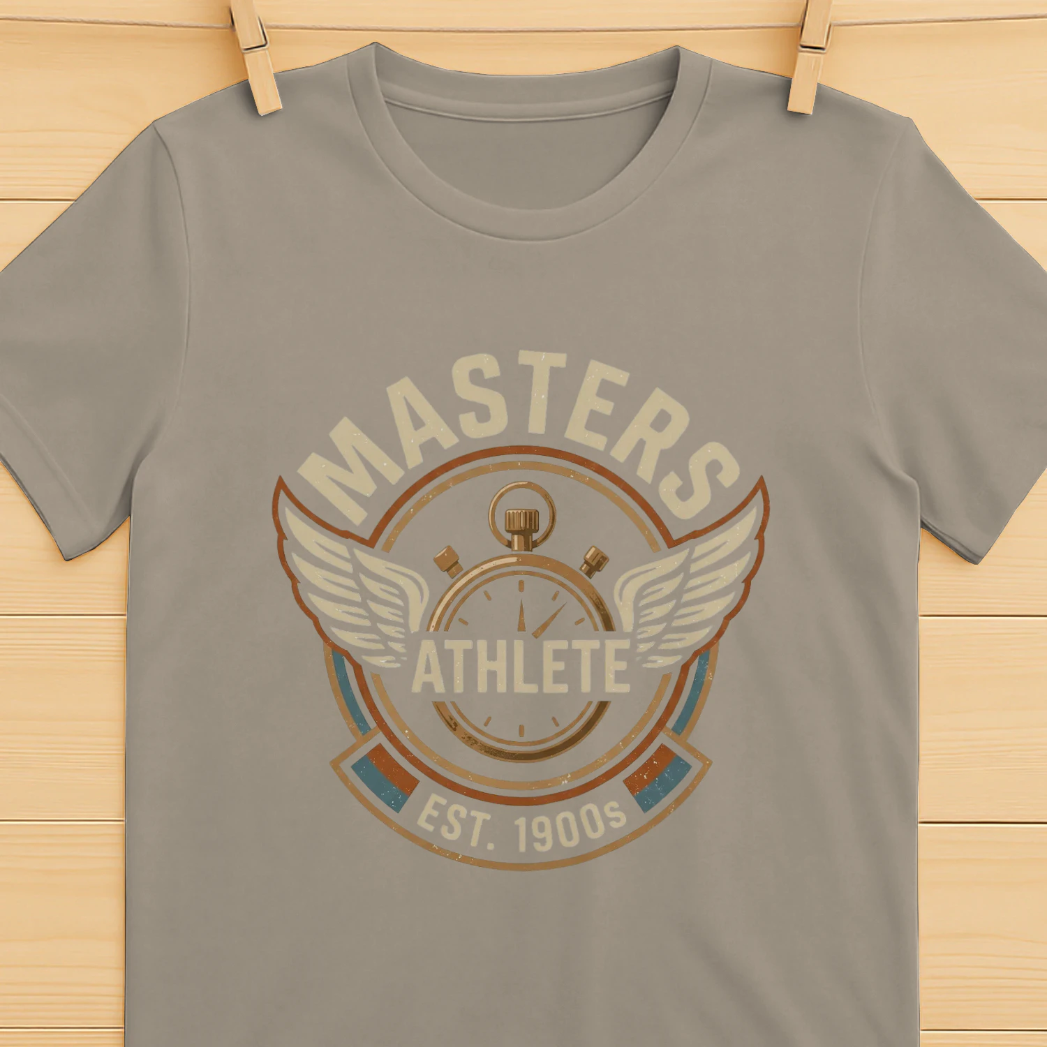 "Masters Athlete" Vintage Crest Apparel Collection